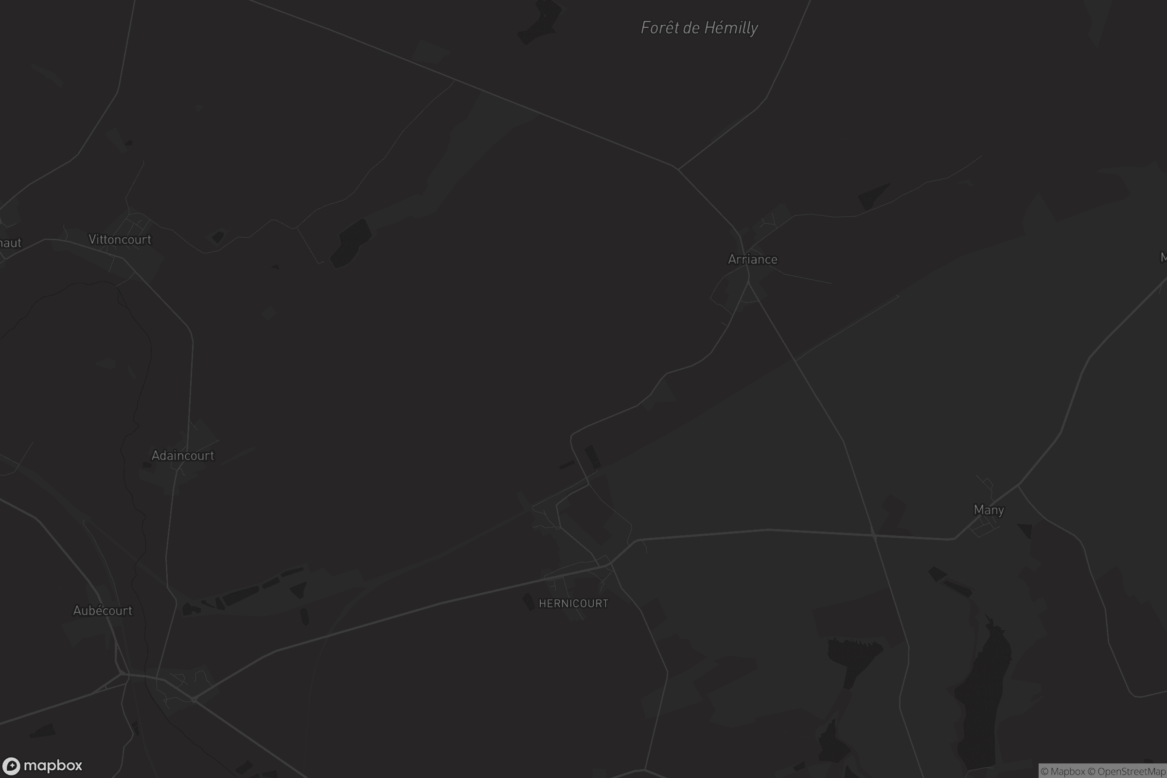 Carte de Herny