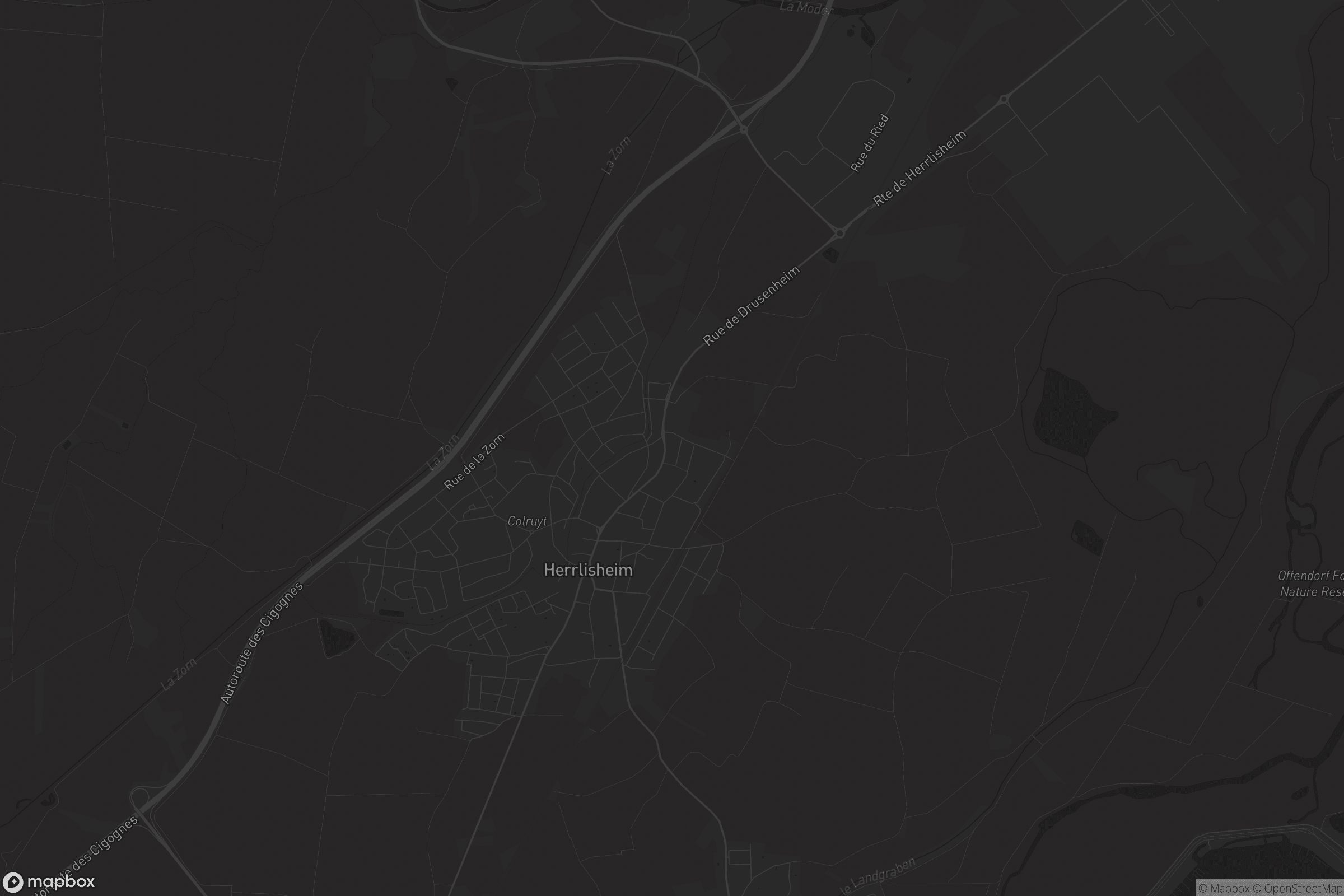 Carte de Herrlisheim