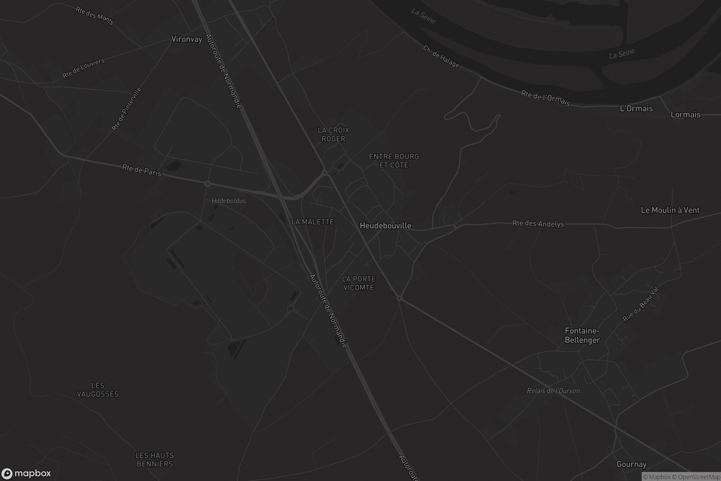 Carte de Heudebouville