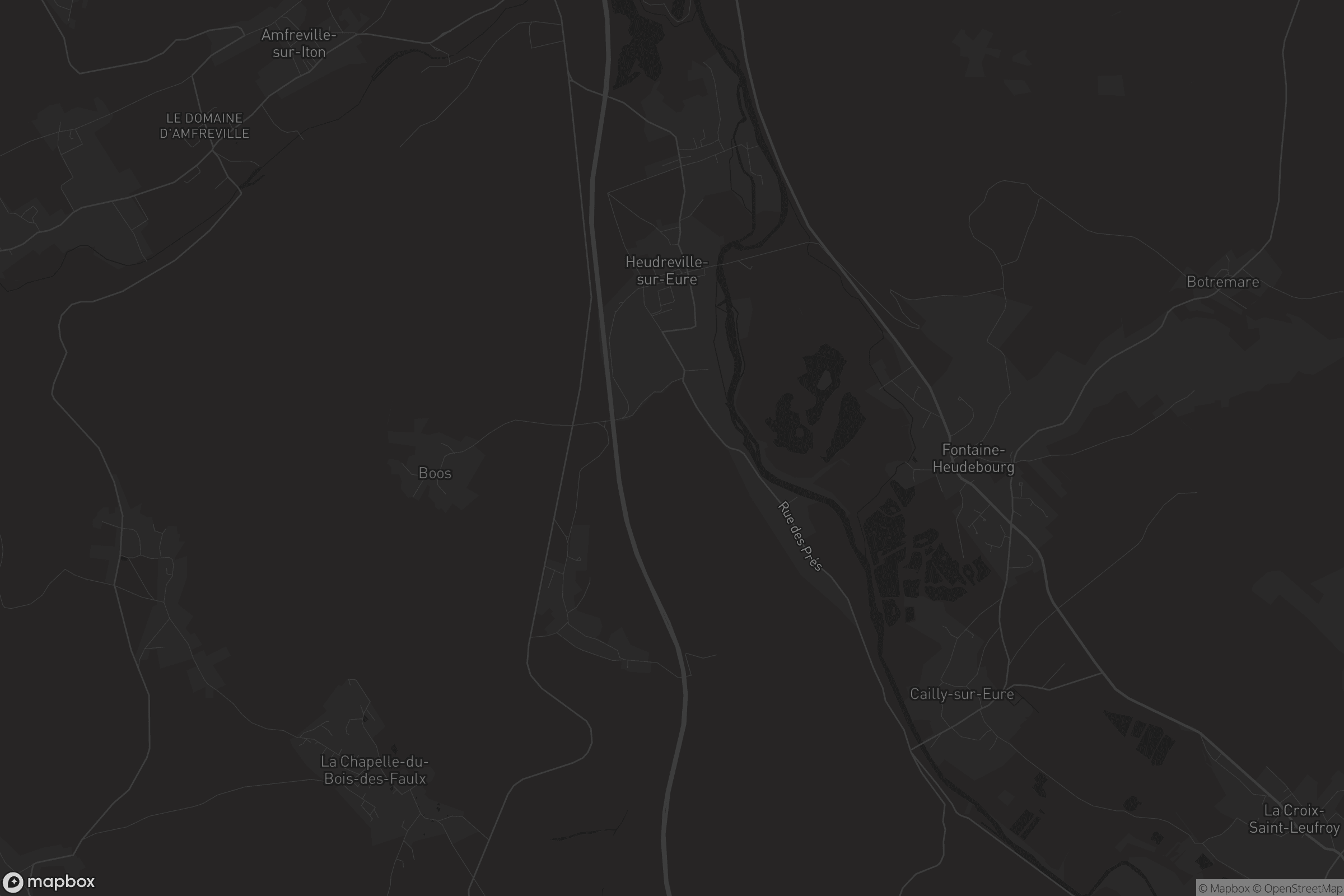 Carte de Heudreville-sur-Eure