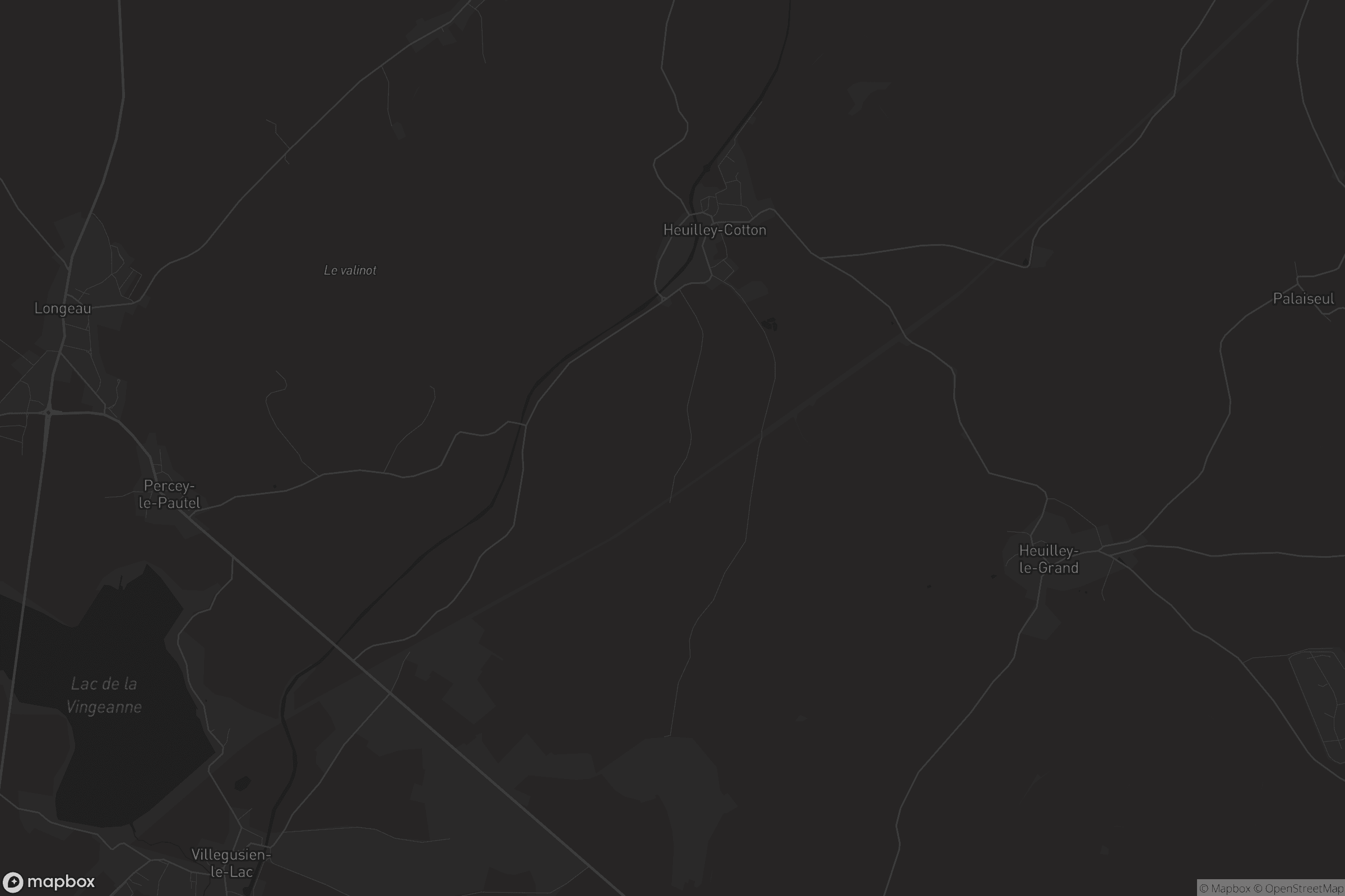 Carte de Heuilley-Cotton