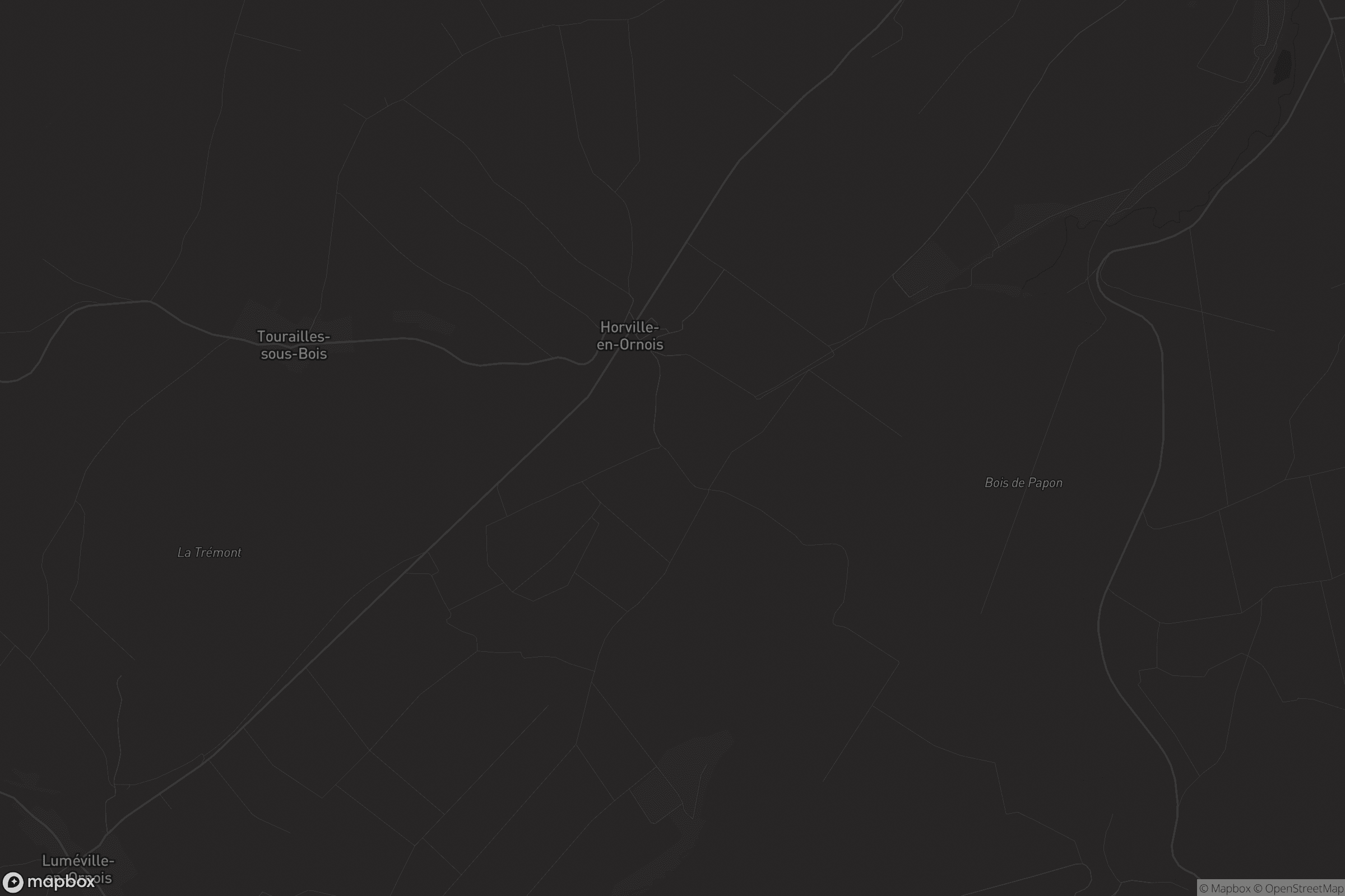Carte de Horville-en-Ornois
