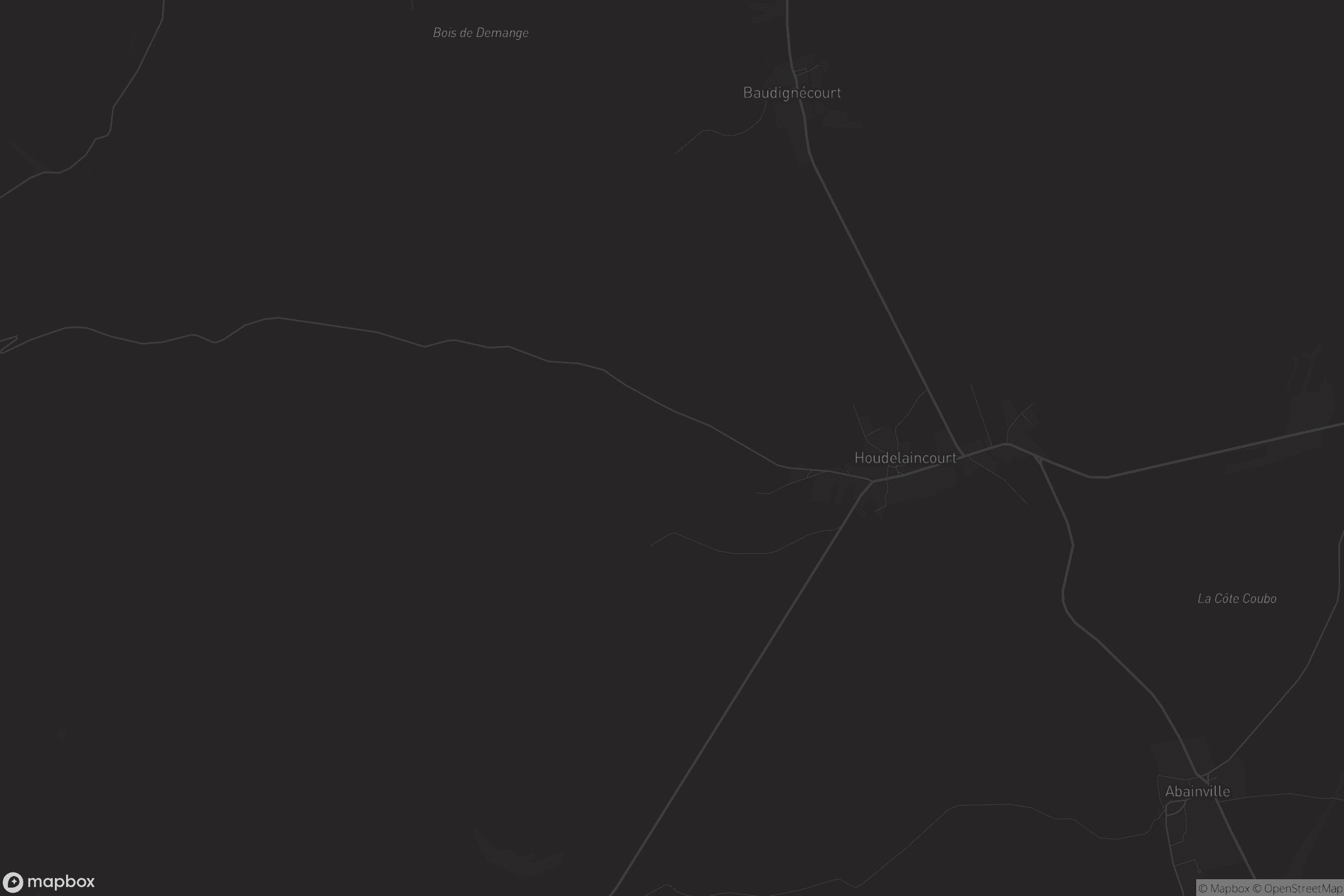 Carte de Houdelaincourt