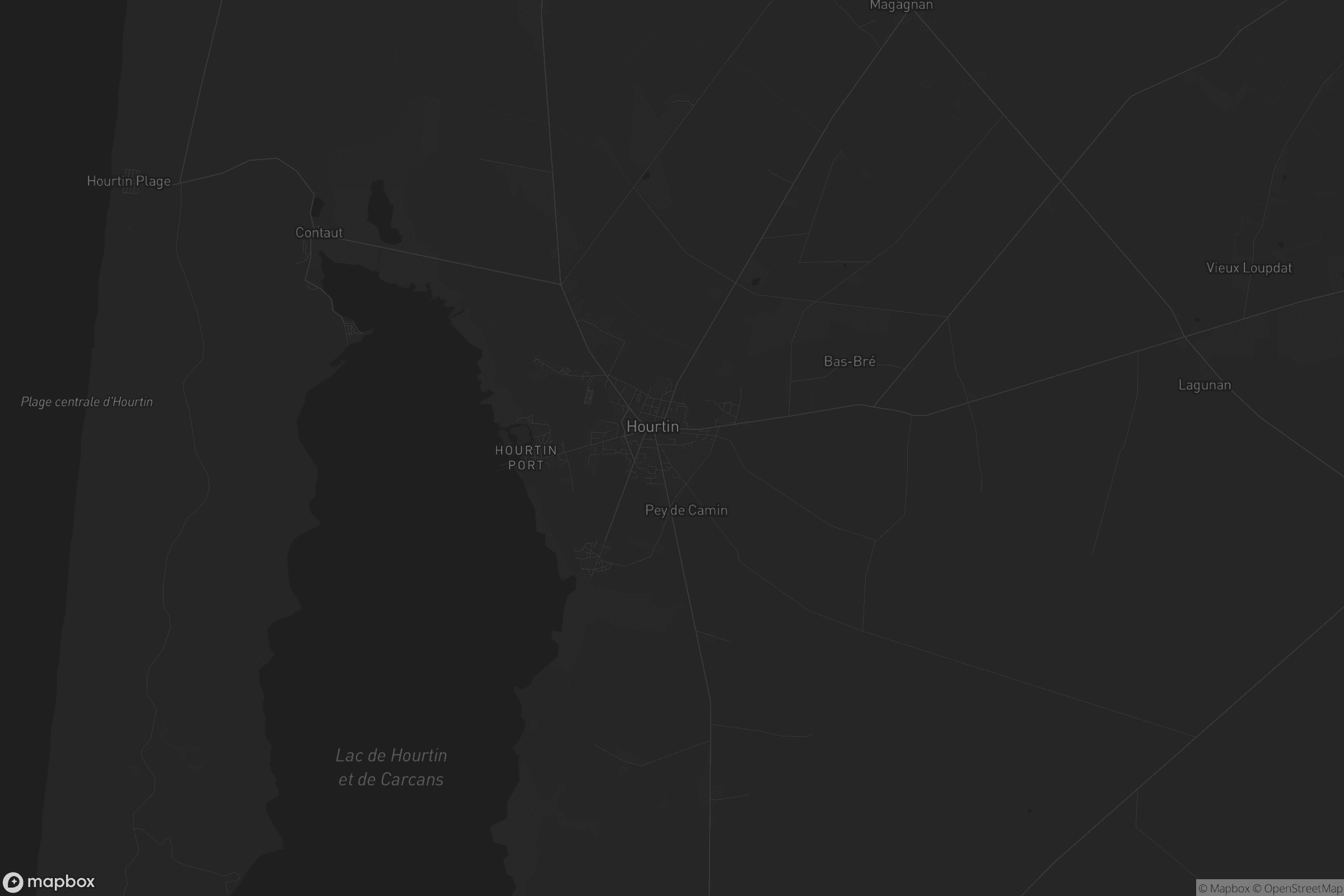 Carte de Hourtin