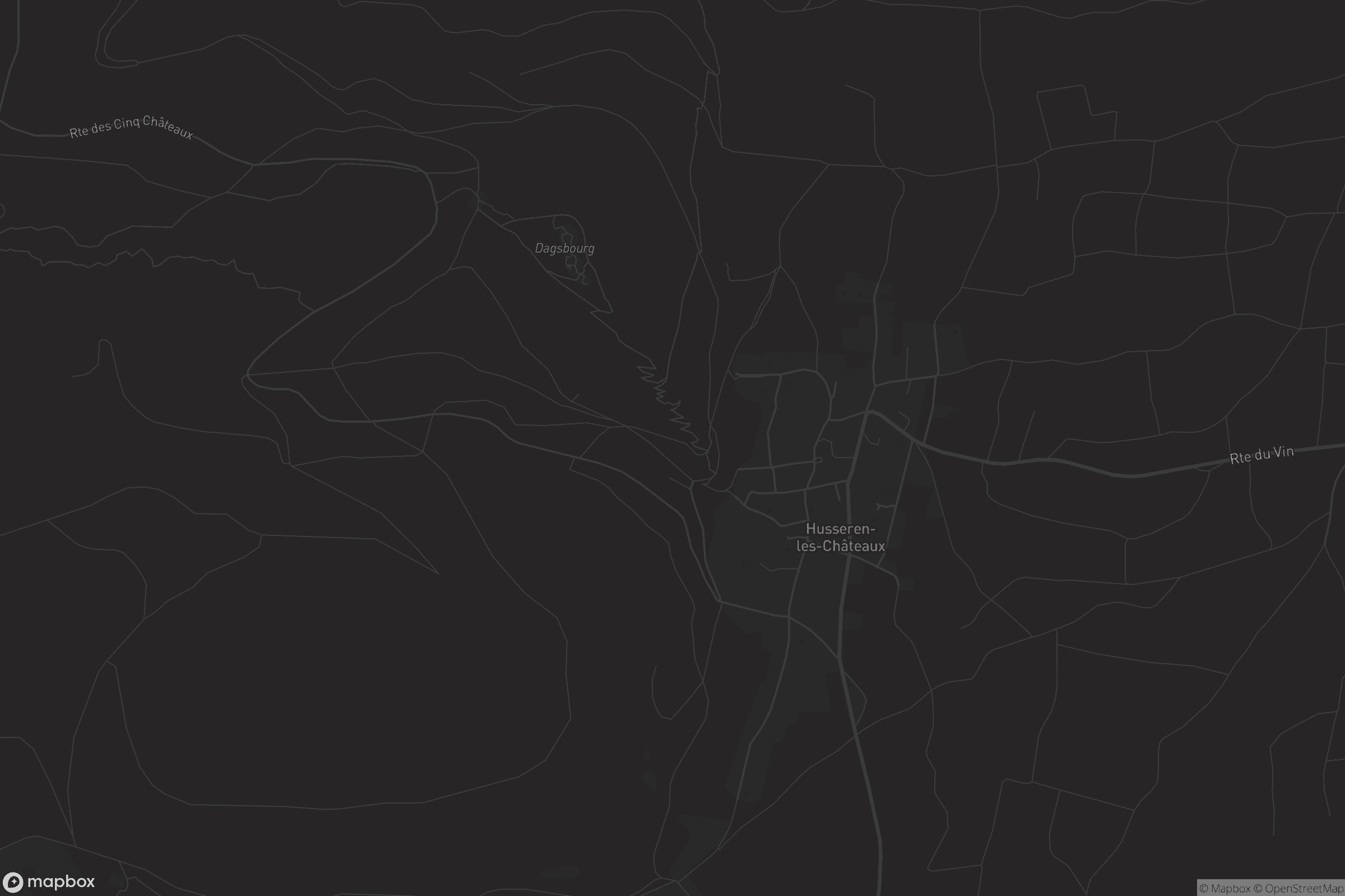 Carte de Husseren-les-Châteaux