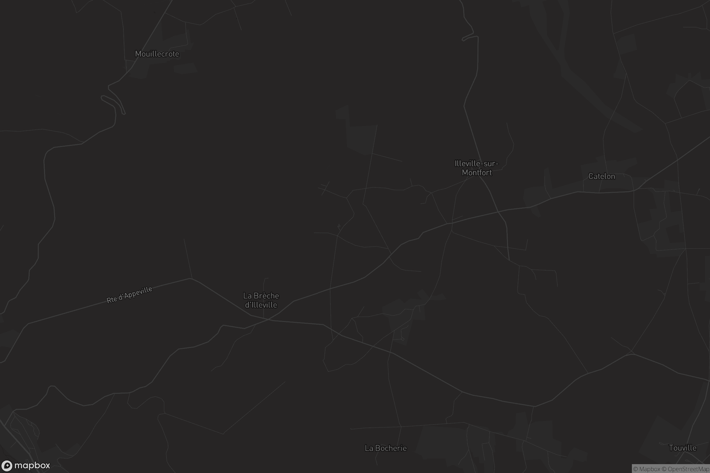 Carte de Illeville-sur-Montfort