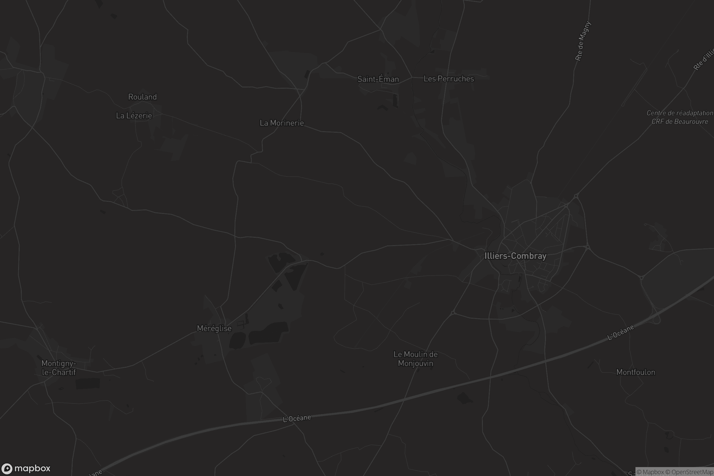 Carte de Illiers-Combray