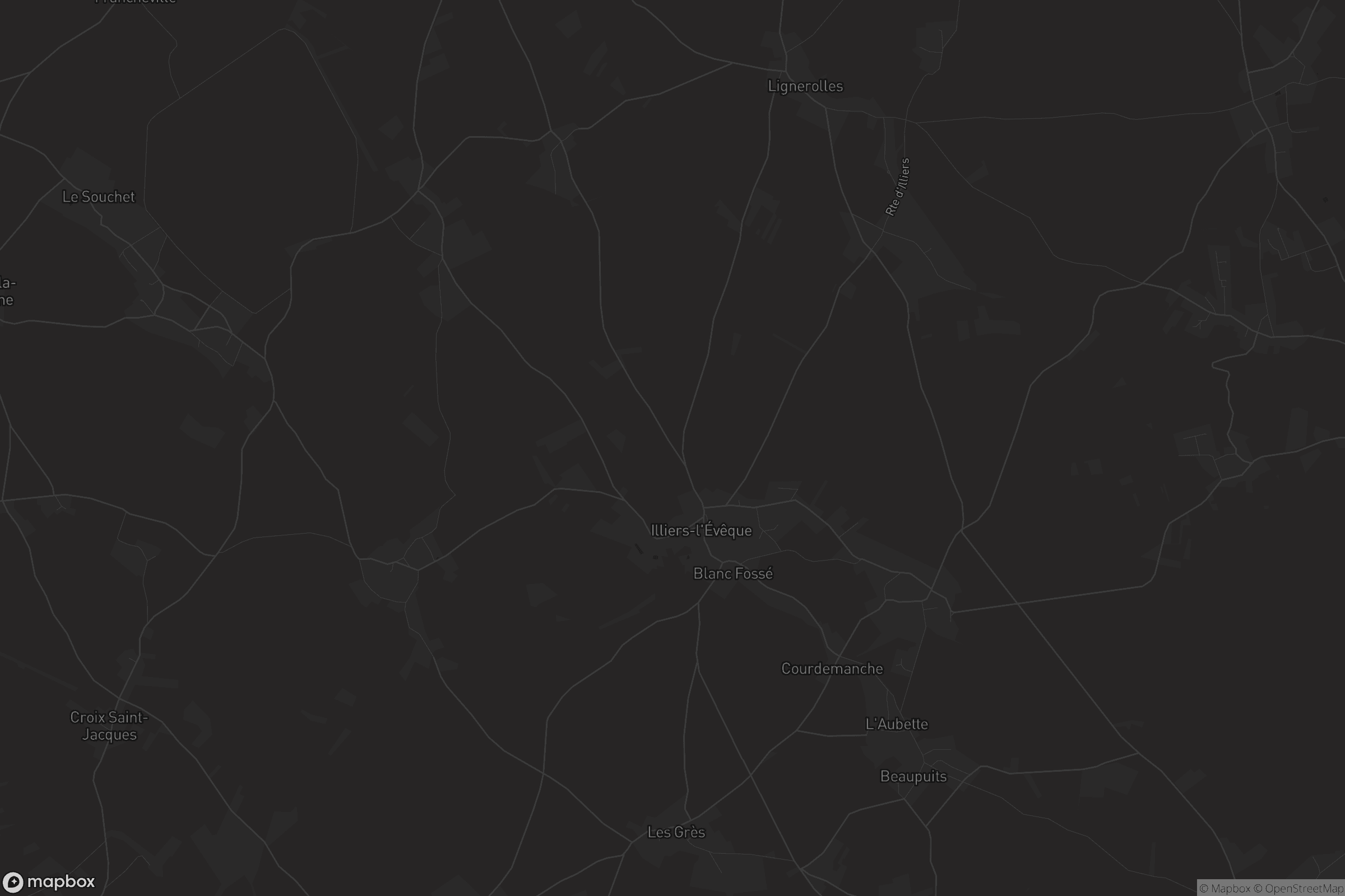 Carte de Illiers-l'Évêque