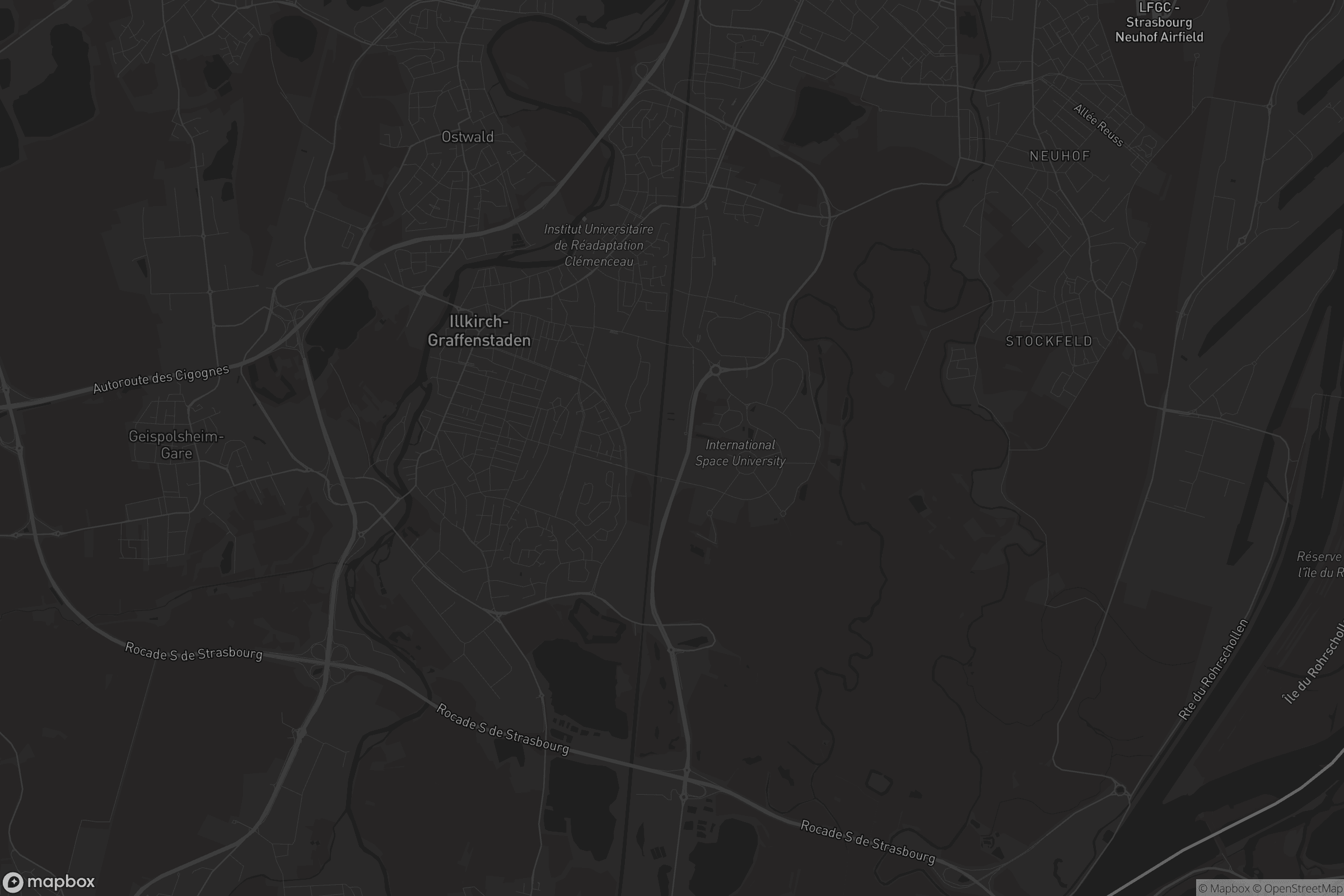 Carte de Illkirch-Graffenstaden