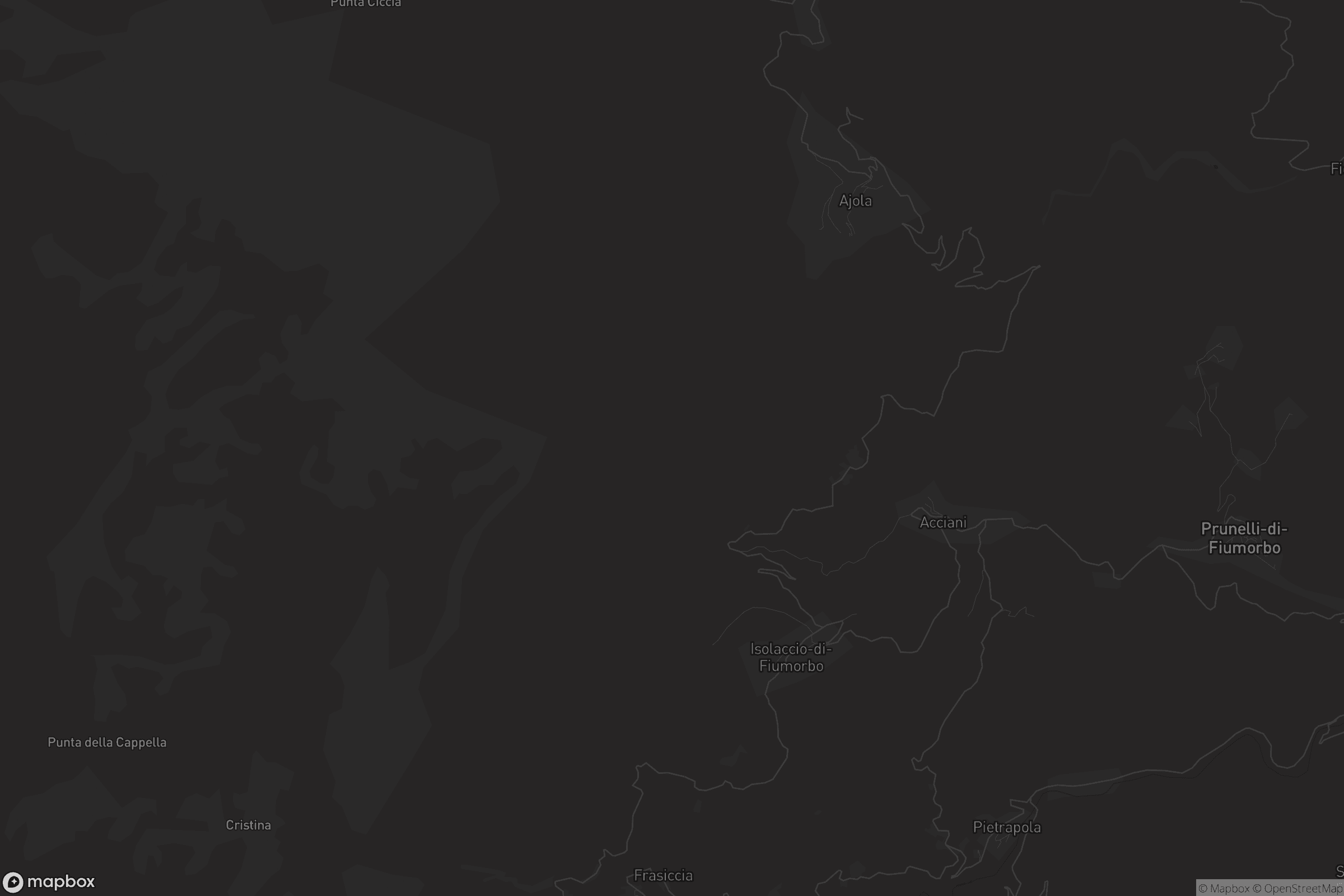 Carte de Isolaccio-di-Fiumorbo