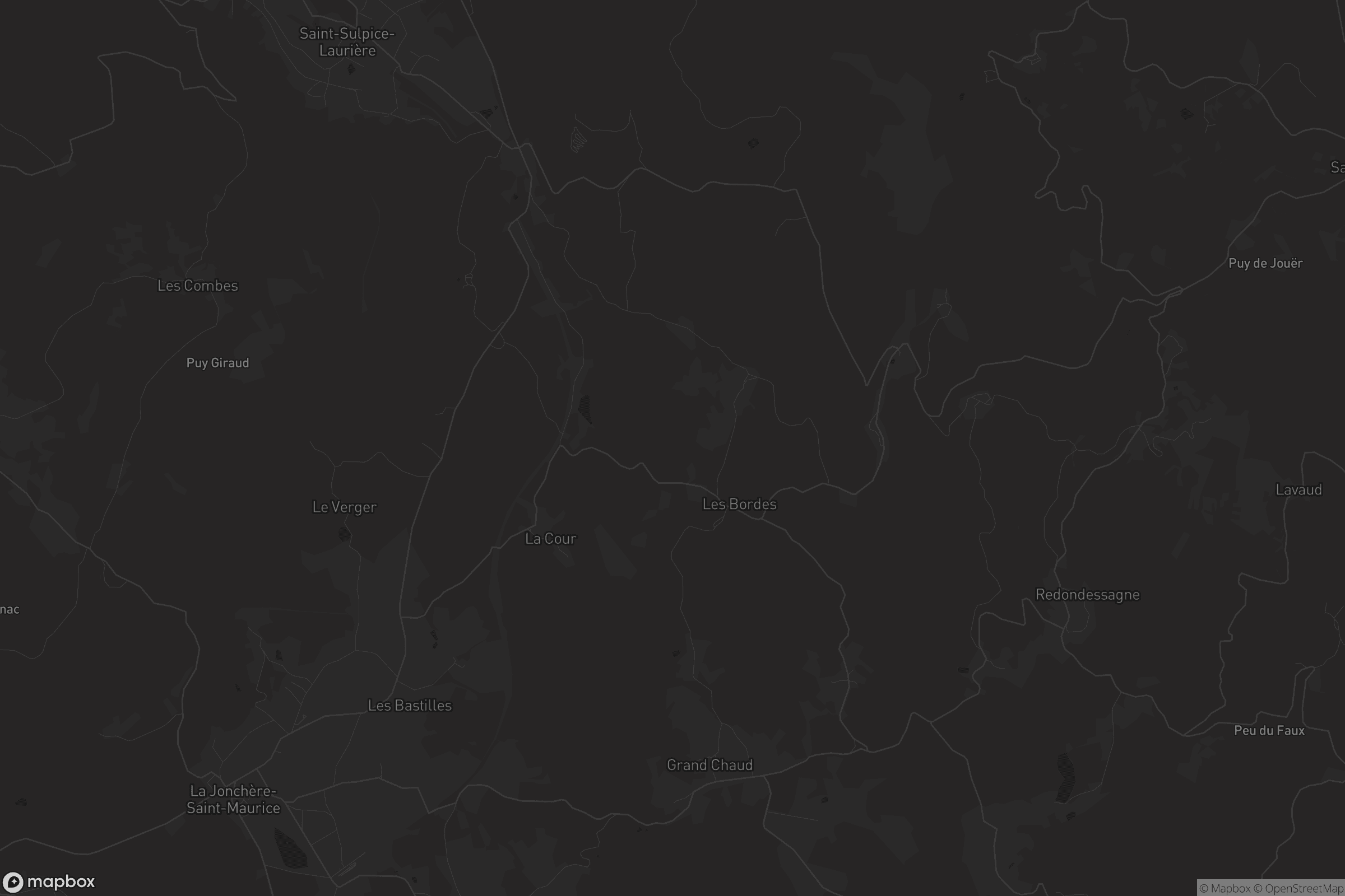 Carte de Jabreilles-les-Bordes