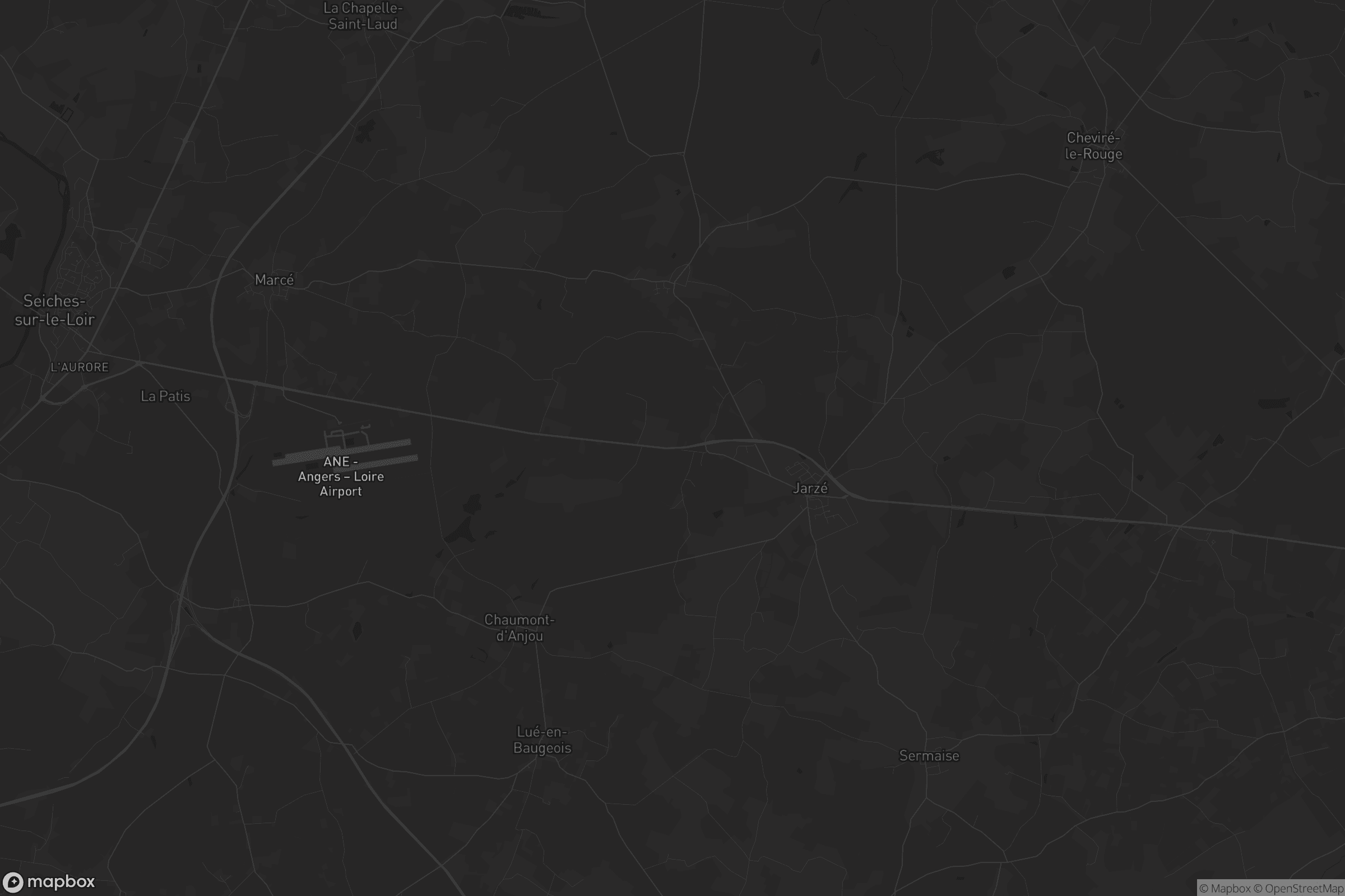 Carte de Jarzé Villages