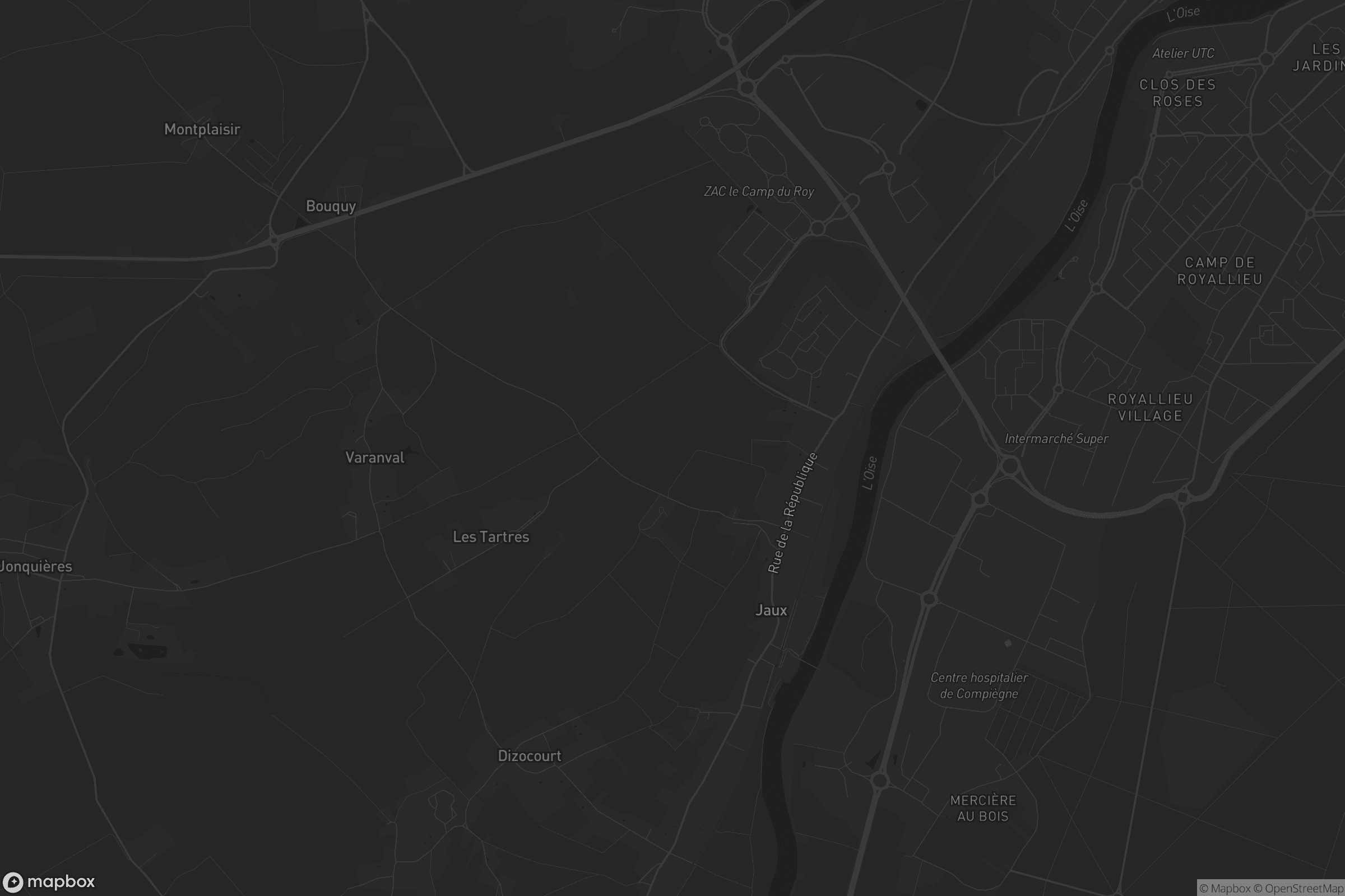 Carte de Jaux