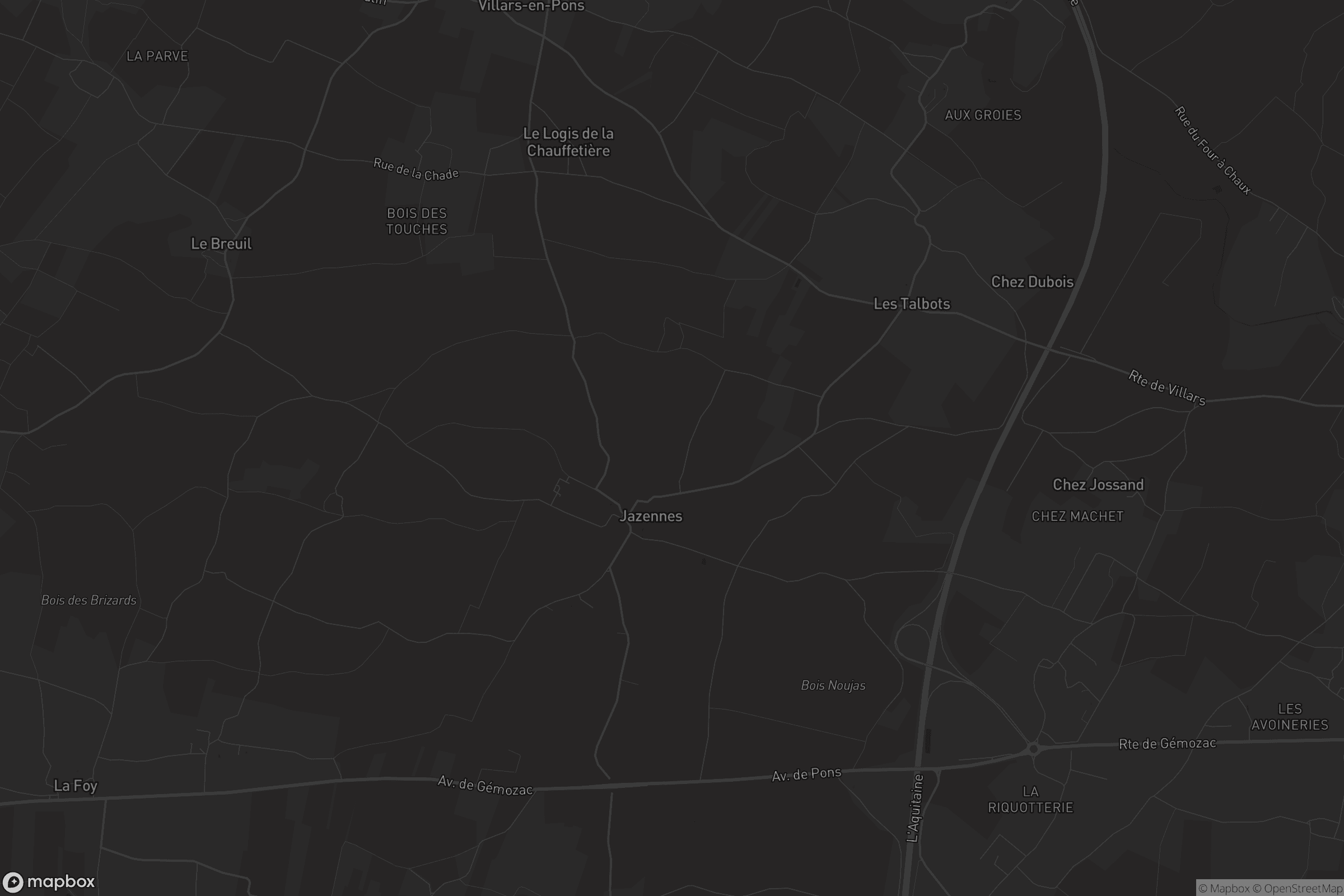 Carte de Jazennes