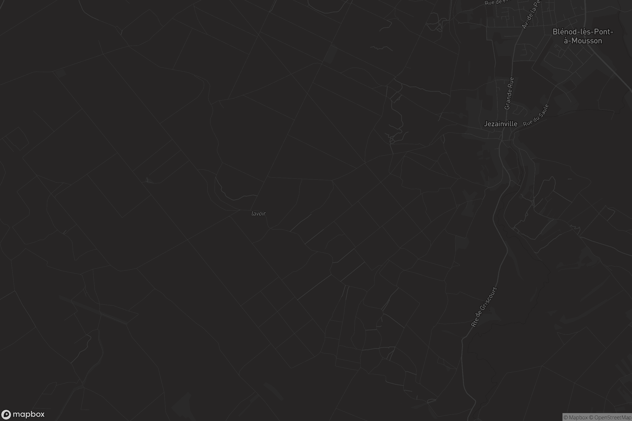 Carte de Jezainville