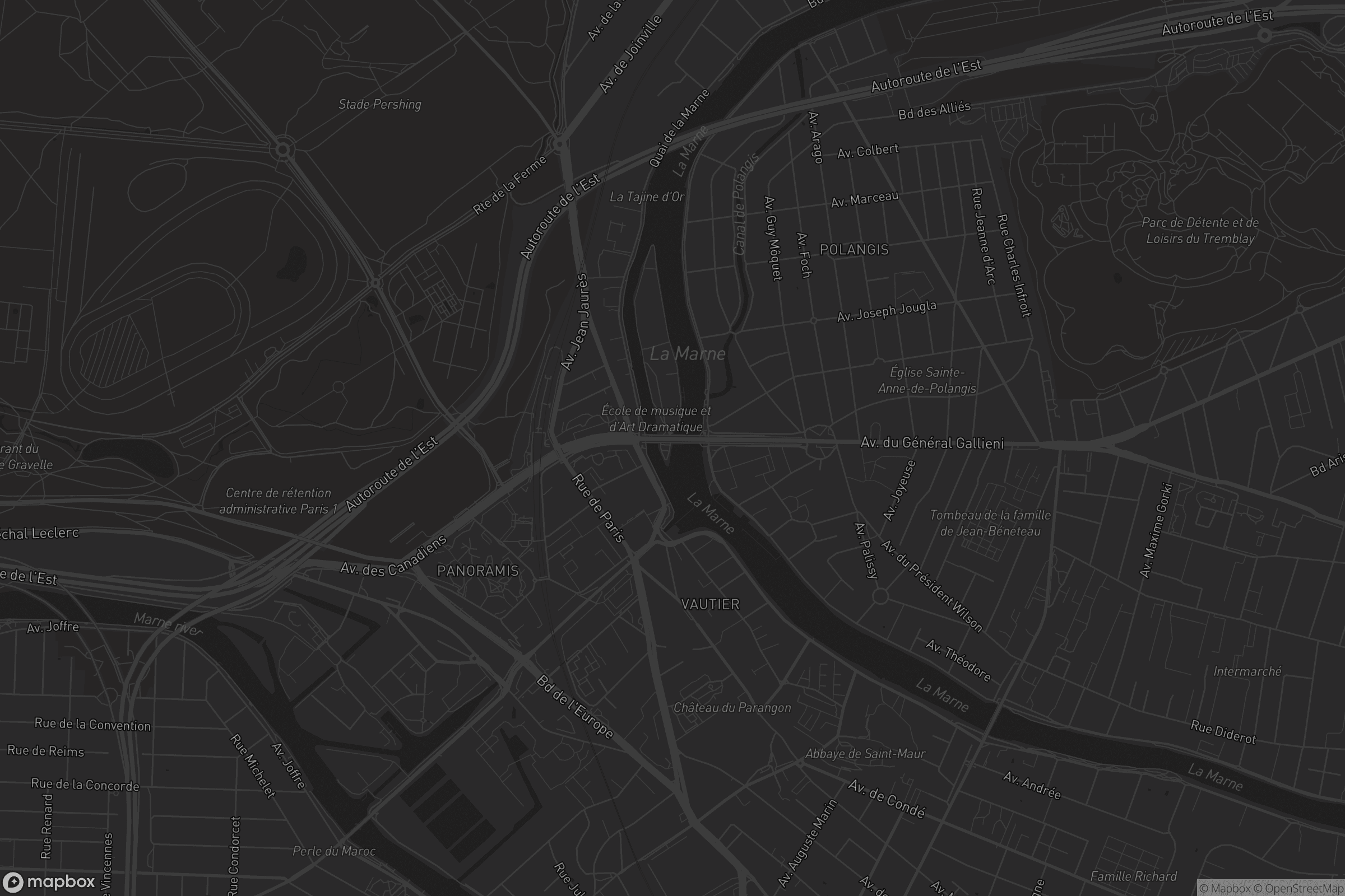 Carte de Joinville-le-Pont