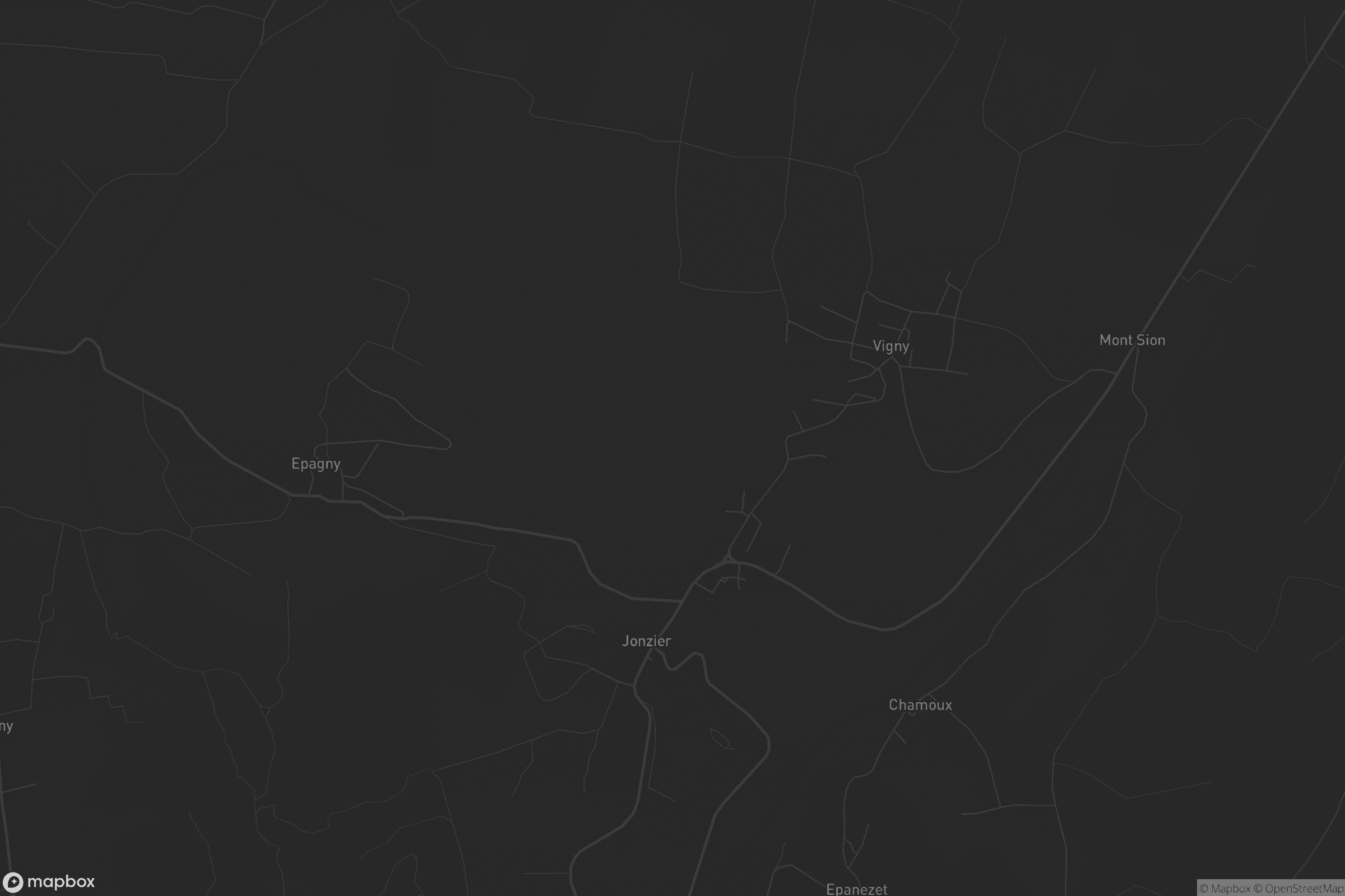 Carte de Jonzier-Épagny