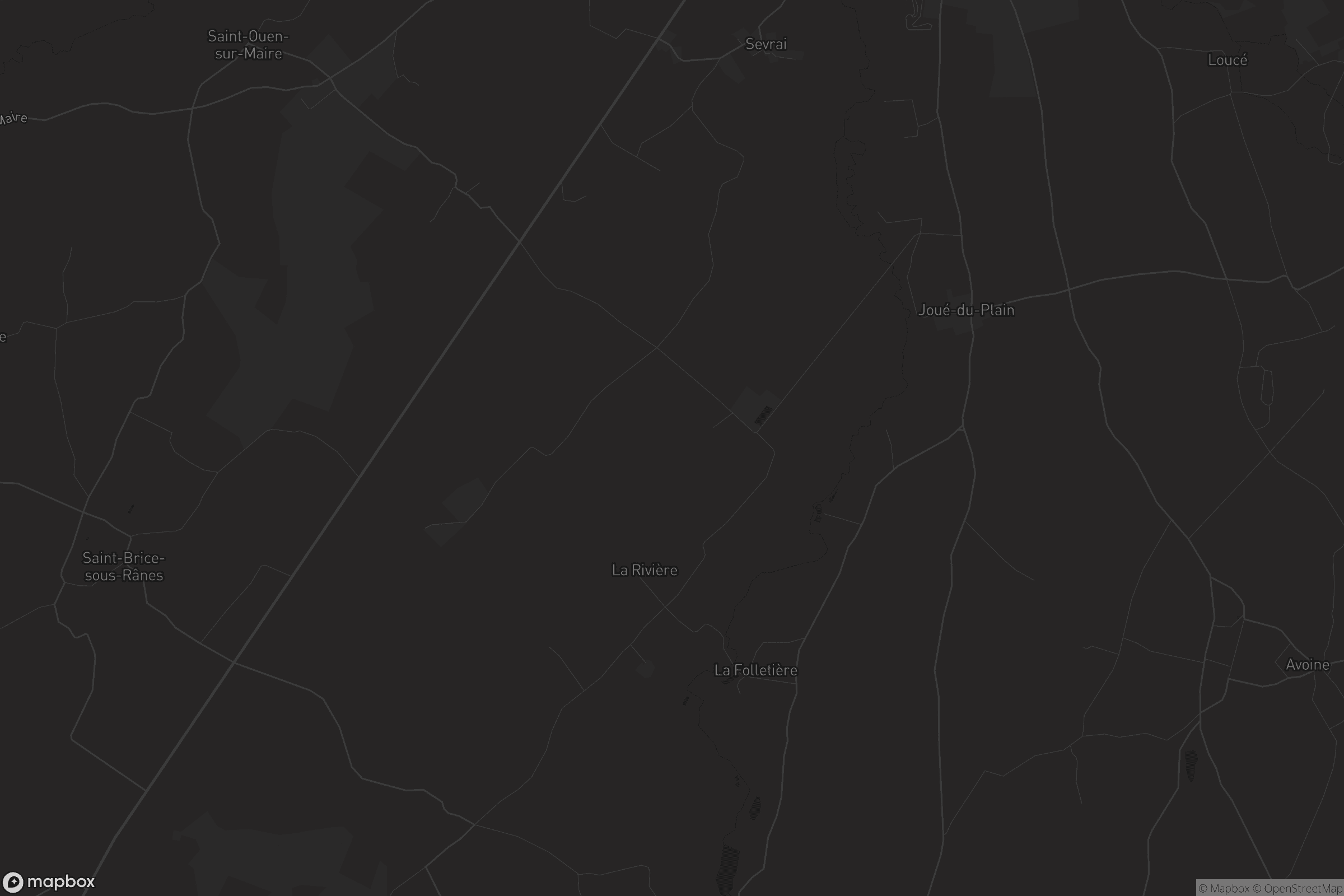 Carte de Joué-du-Plain