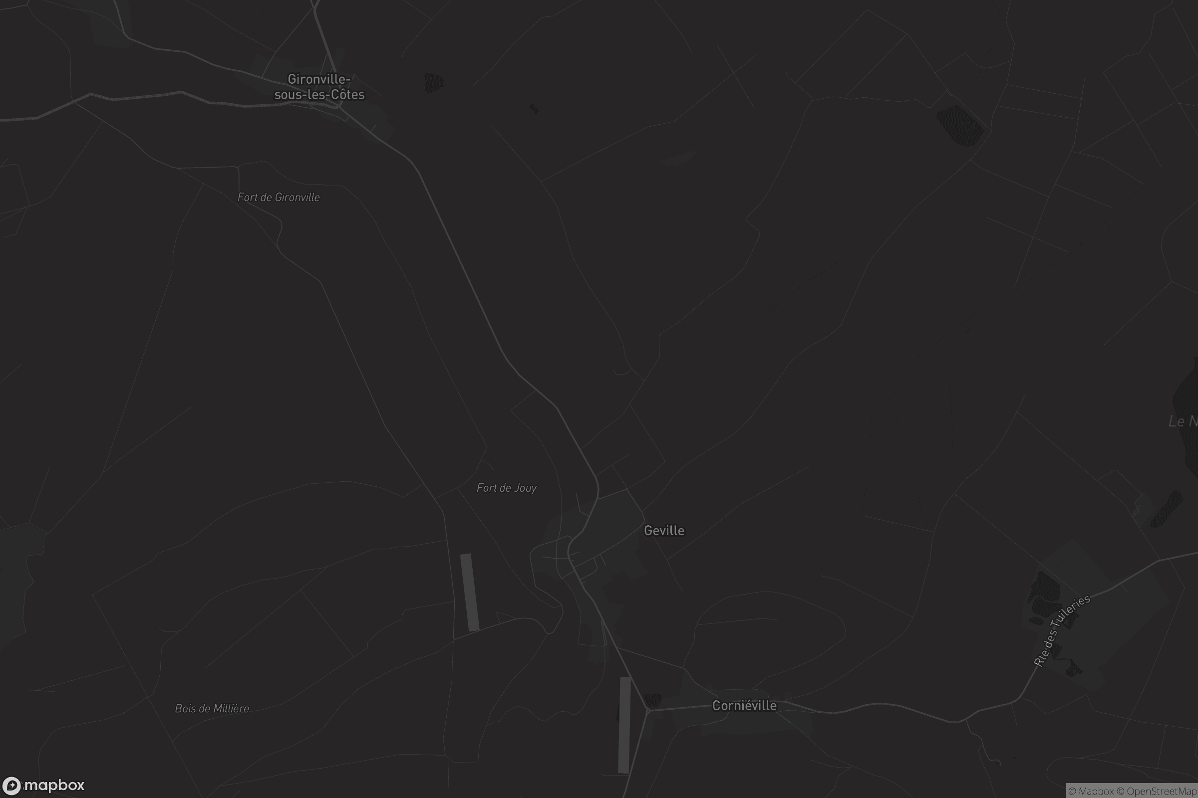 Carte de Jouy-sous-les-Côtes