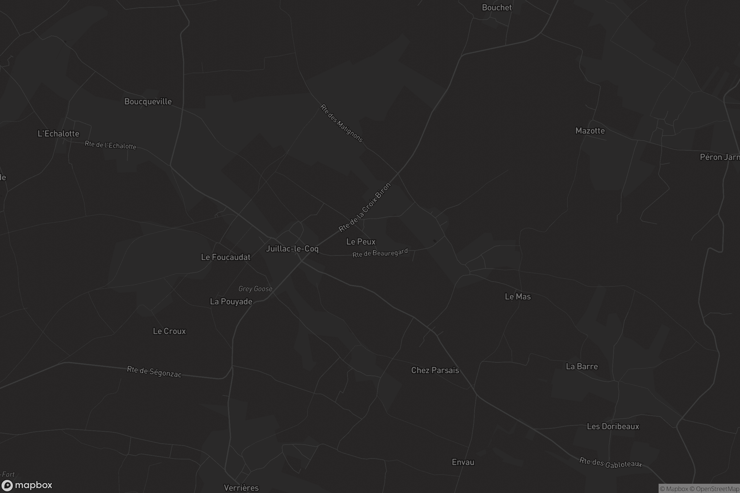 Carte de Juillac-le-Coq