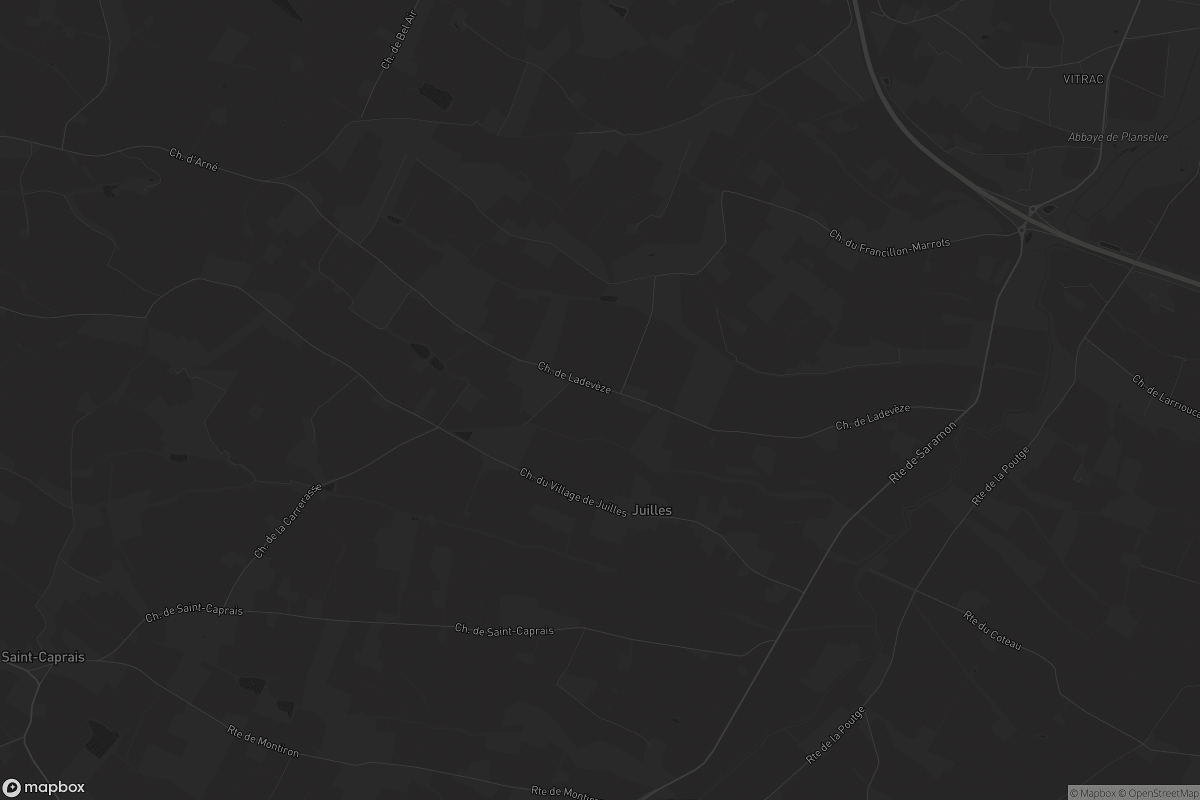 Carte de Juilles