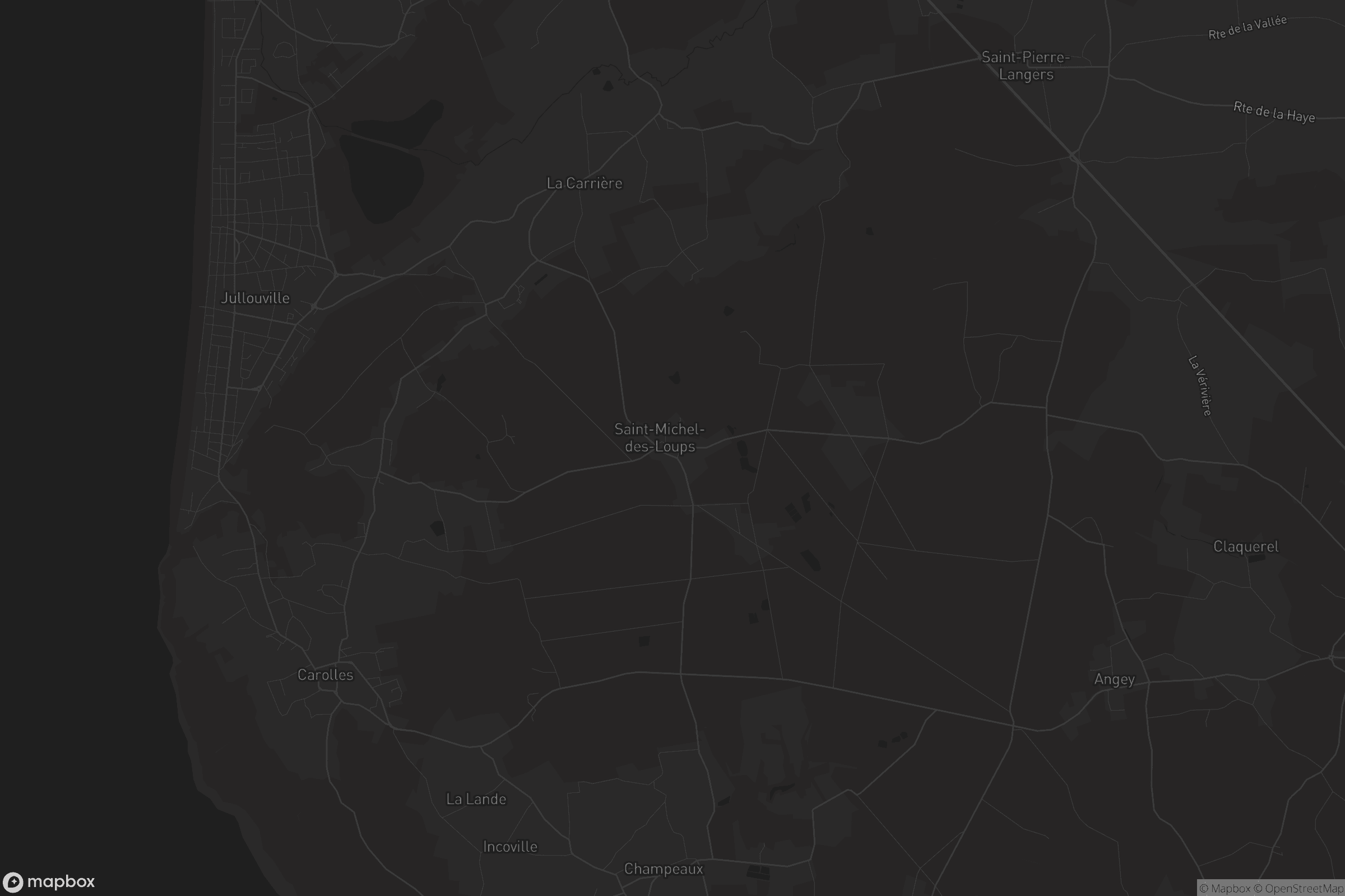 Carte de Jullouville