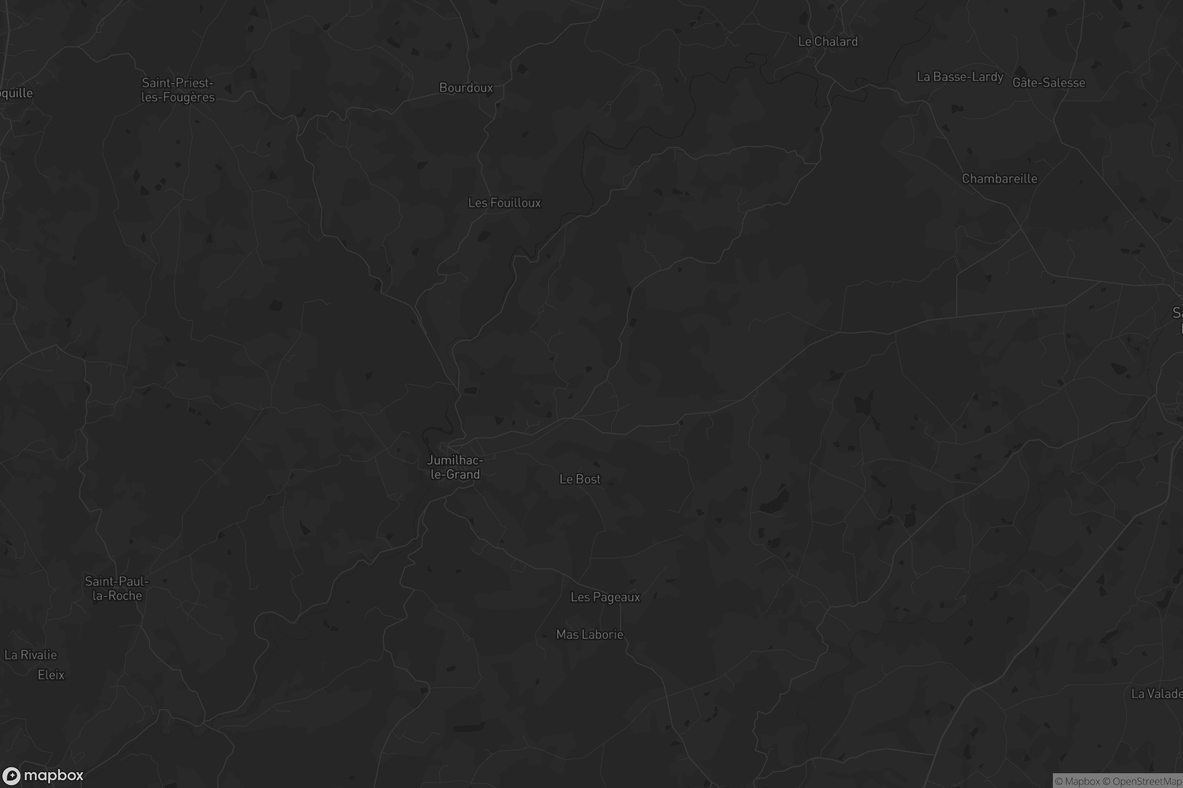 Carte de Jumilhac-le-Grand