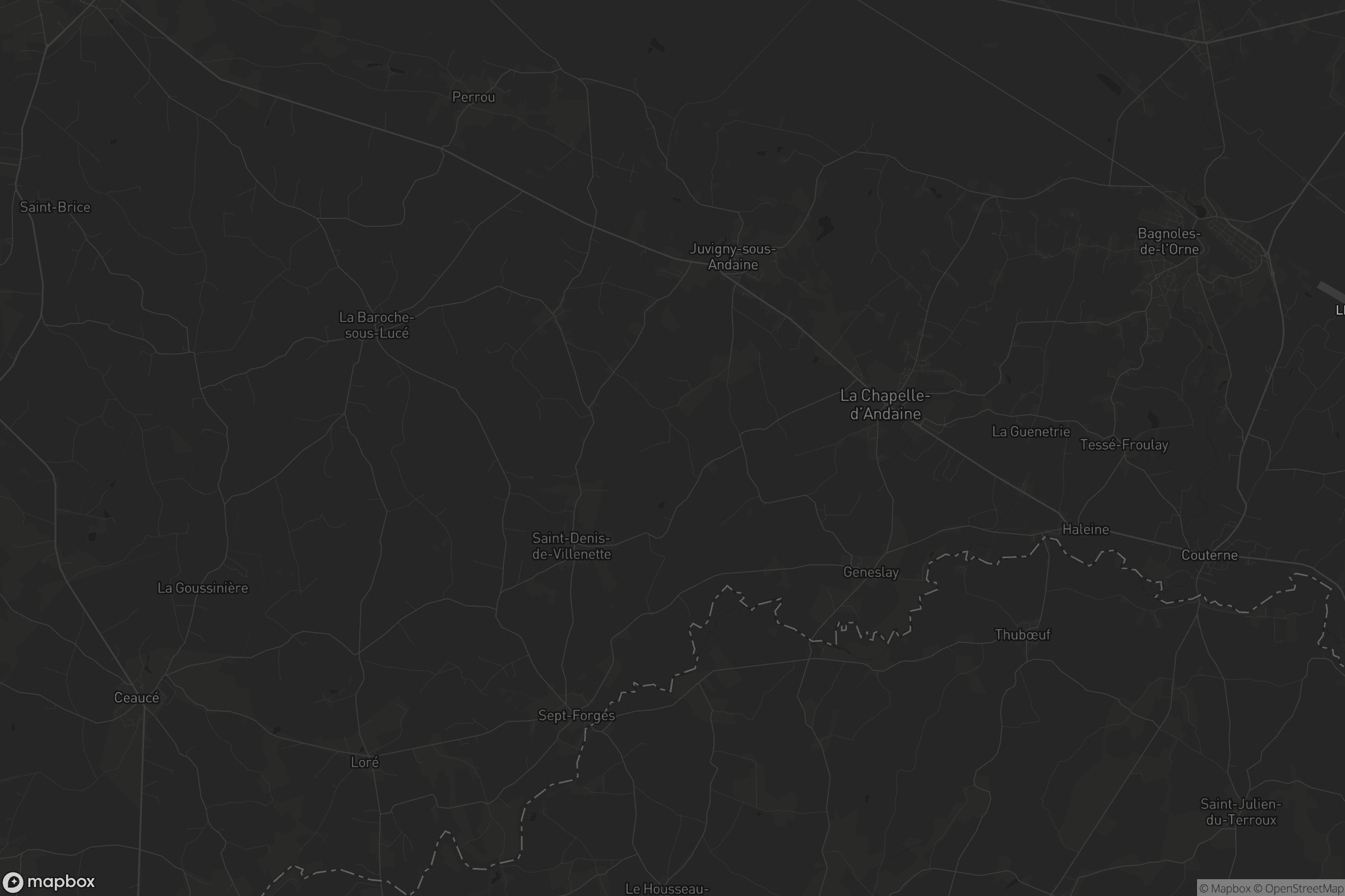 Carte de Juvigny-Val-d'Andaine