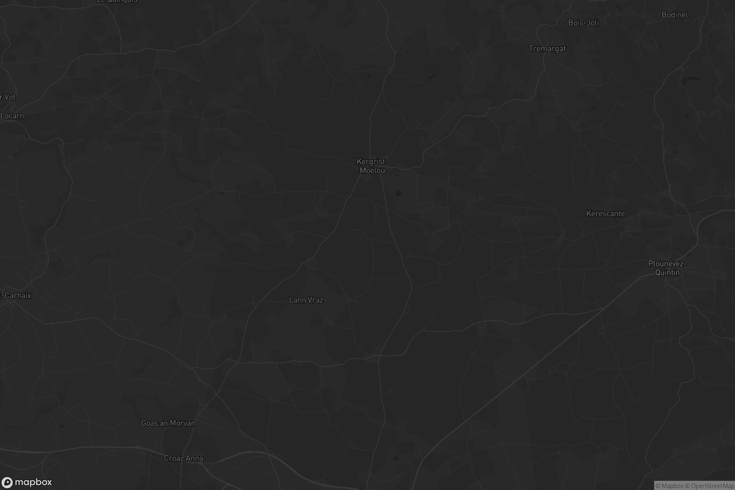 Carte de Kergrist-Moëlou