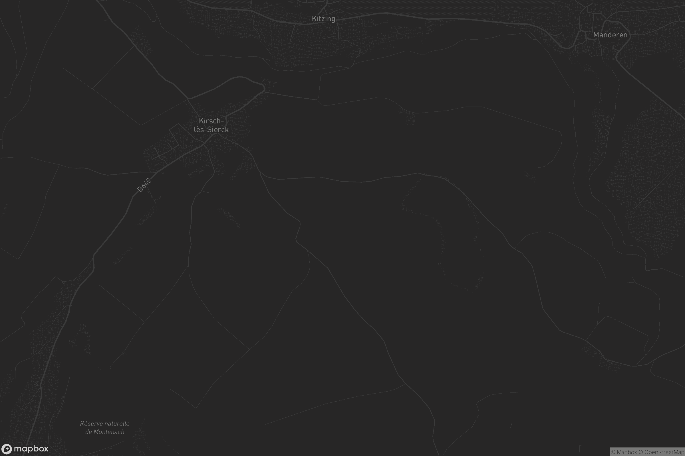 Carte de Kirsch-lès-Sierck