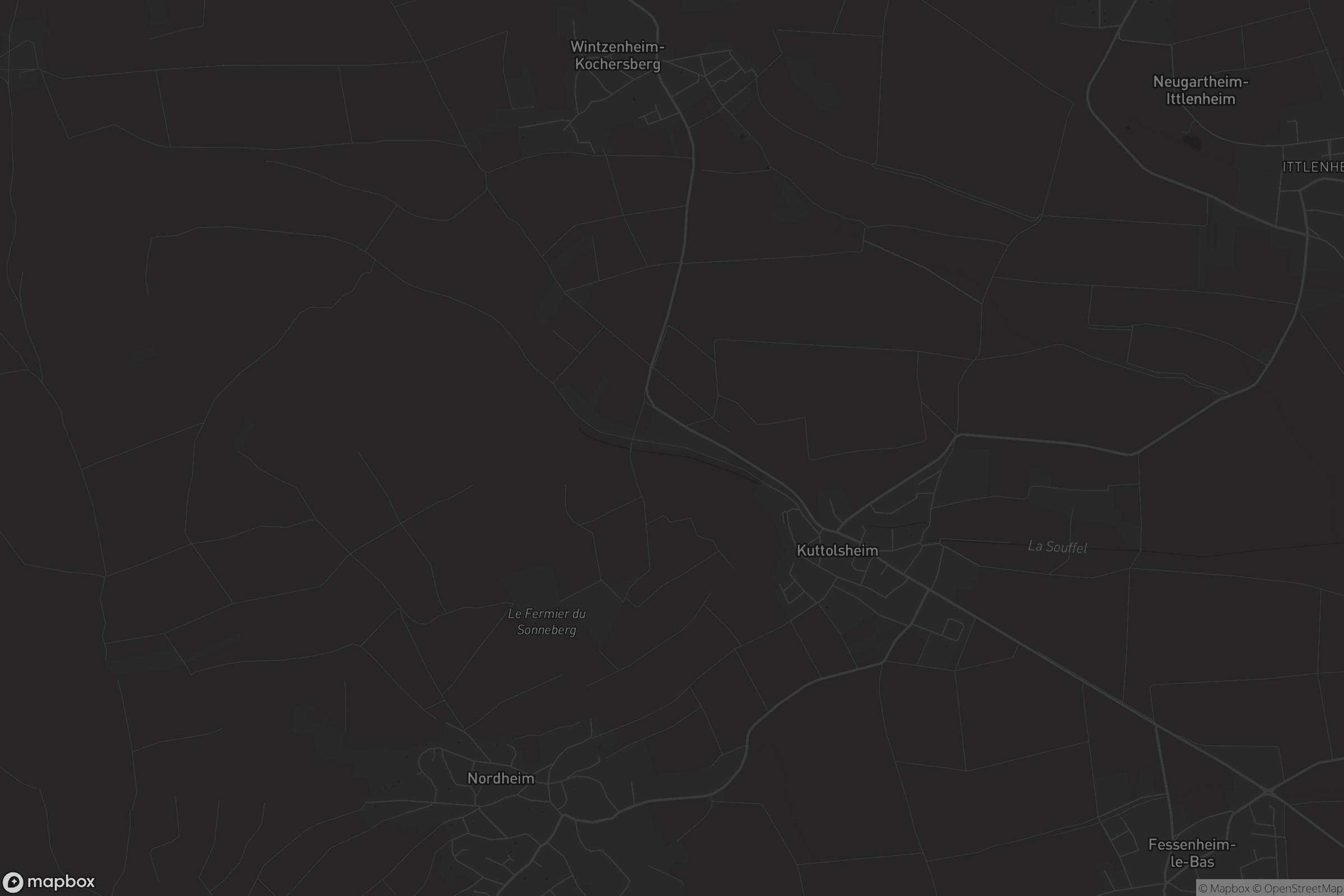 Carte de Kuttolsheim