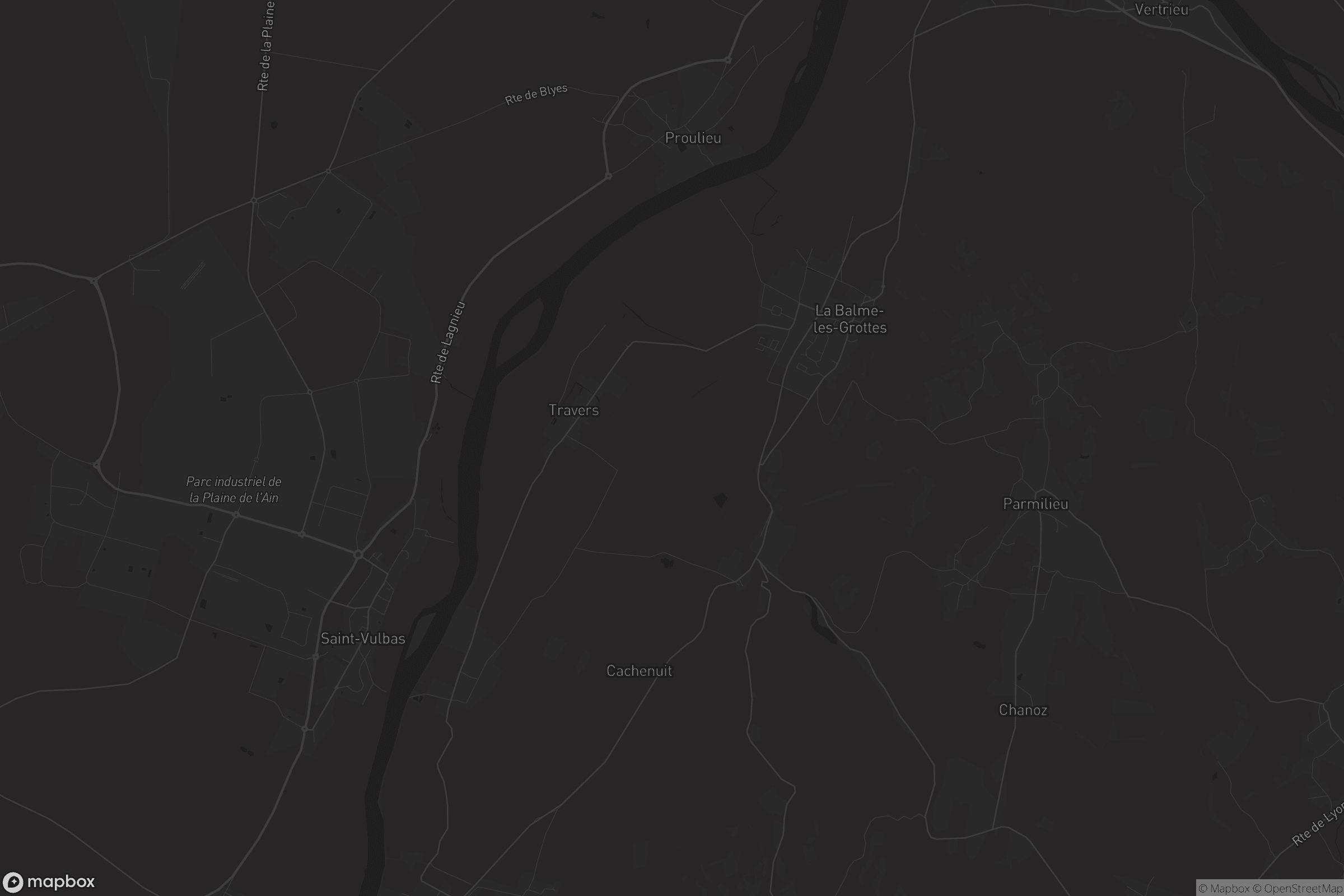 Carte de La Balme-les-Grottes