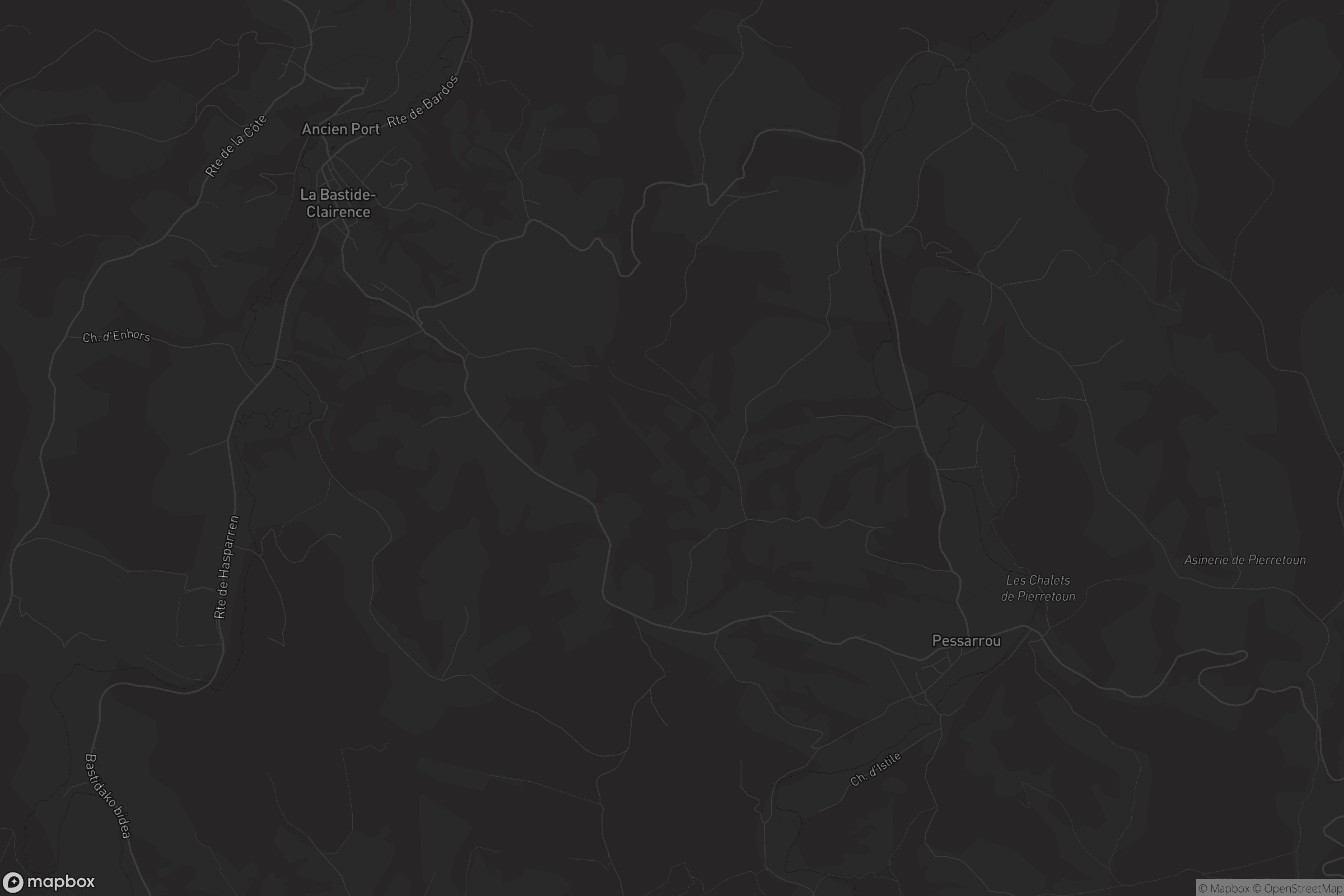 Carte de La Bastide-Clairence