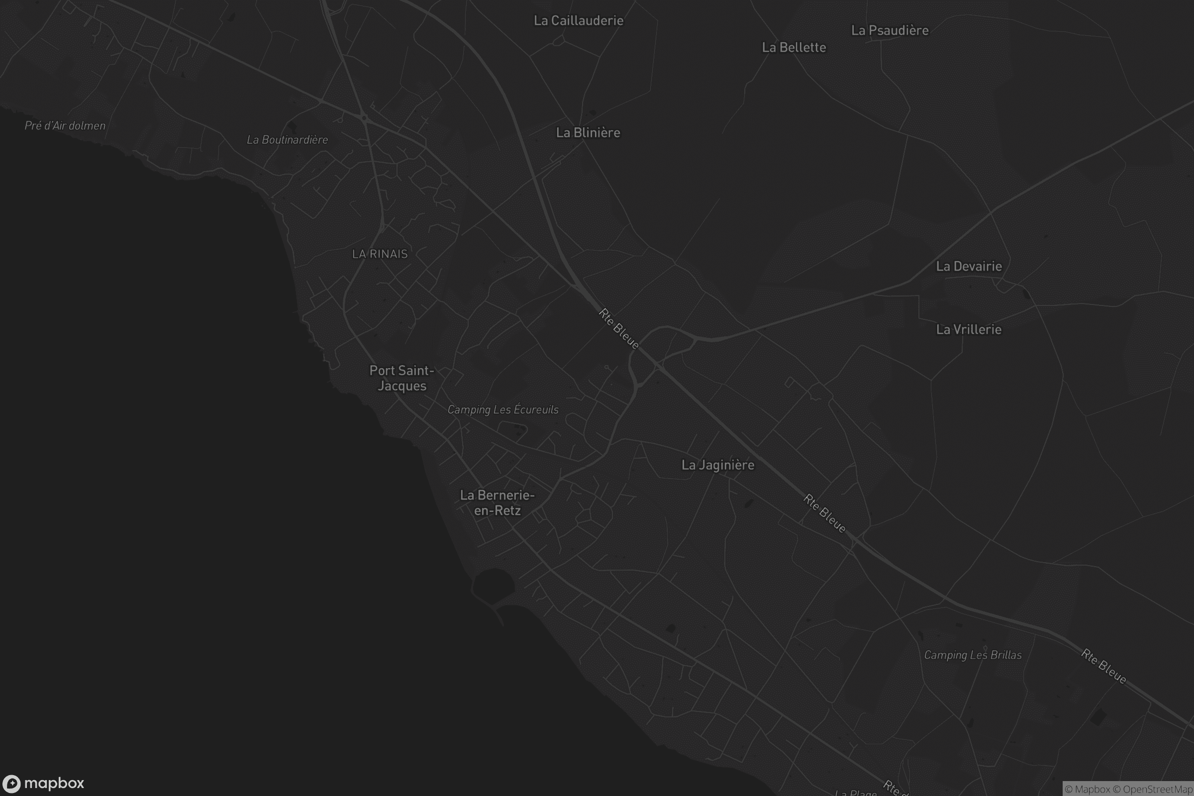 Carte de La Bernerie-en-Retz