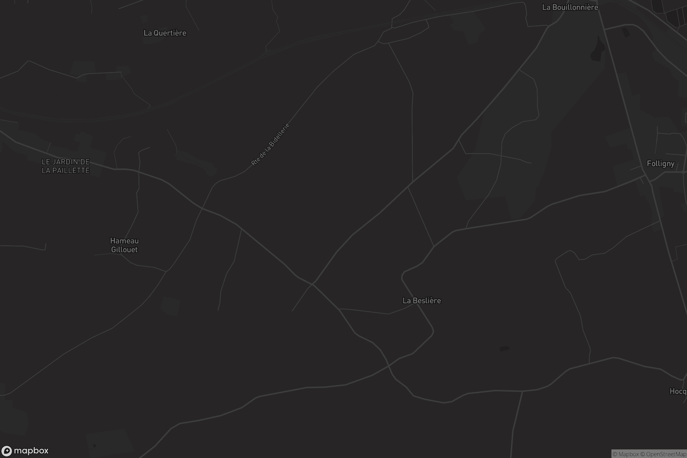 Carte de La Beslière