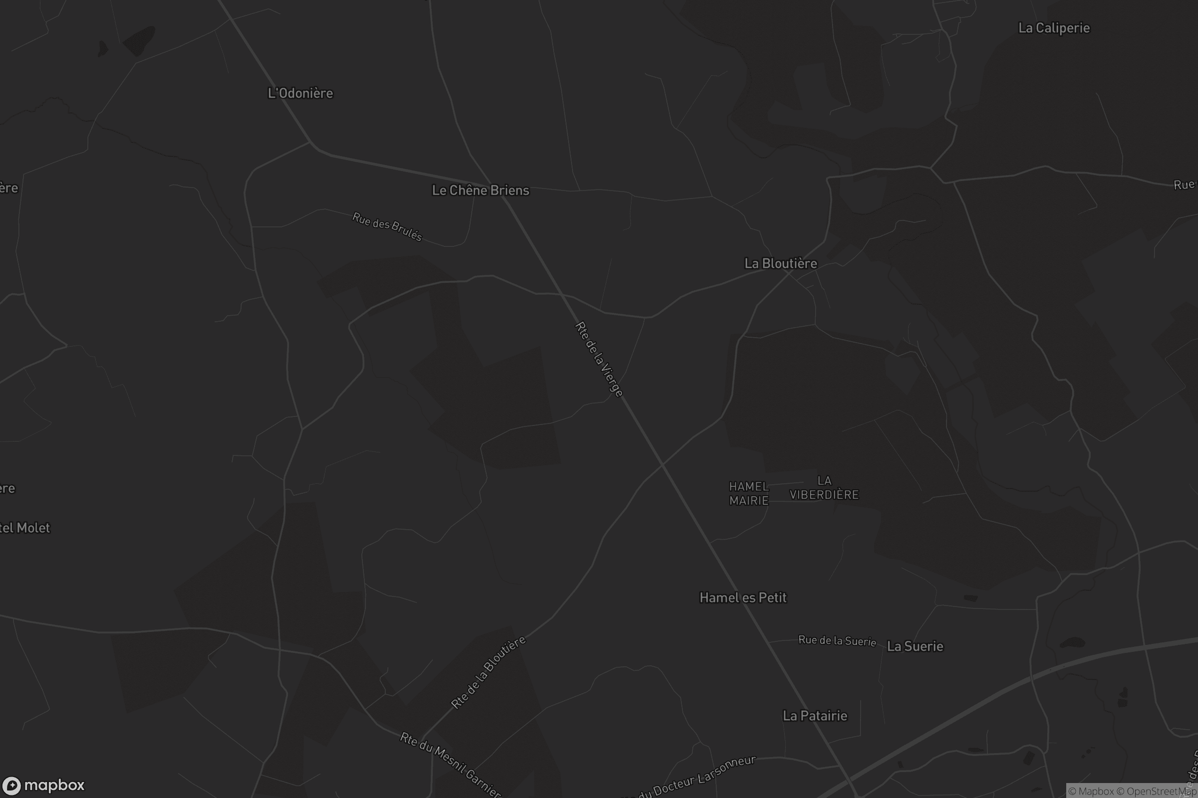 Carte de La Bloutière