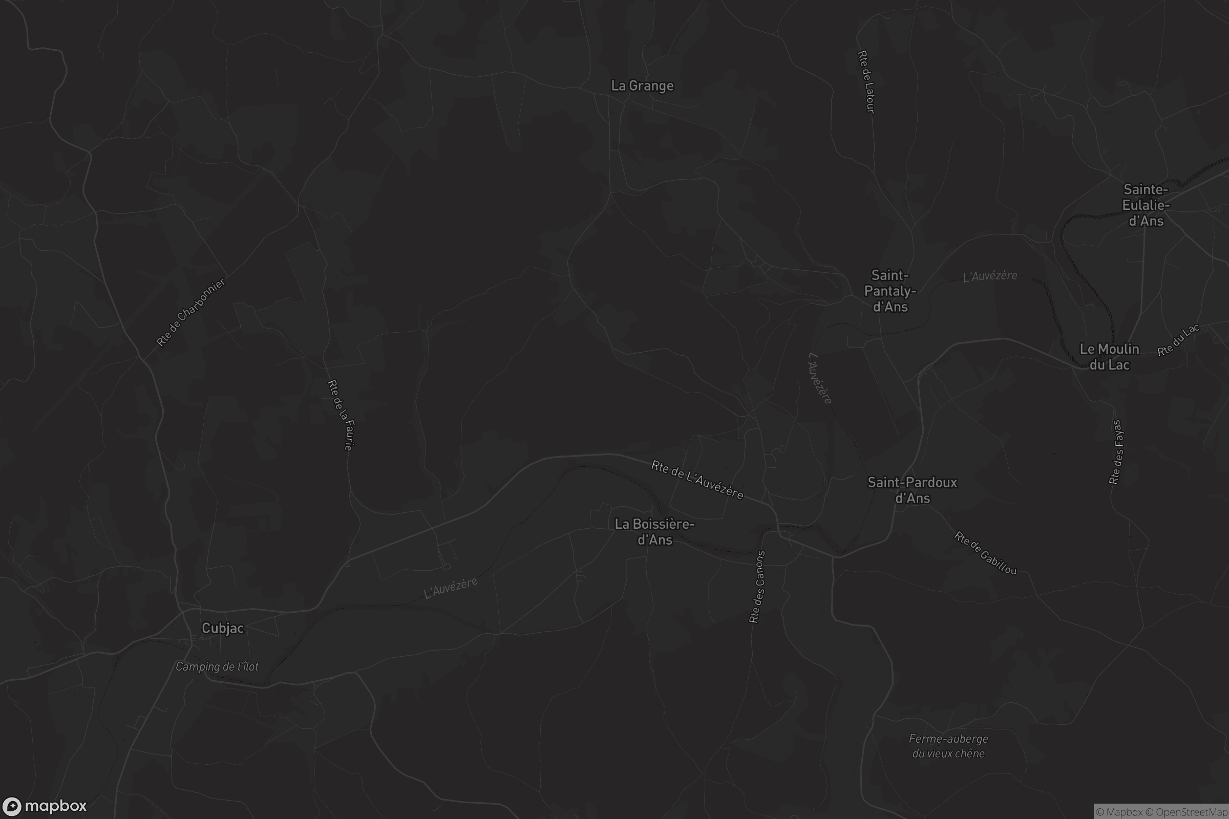 Carte de La Boissière-d'Ans