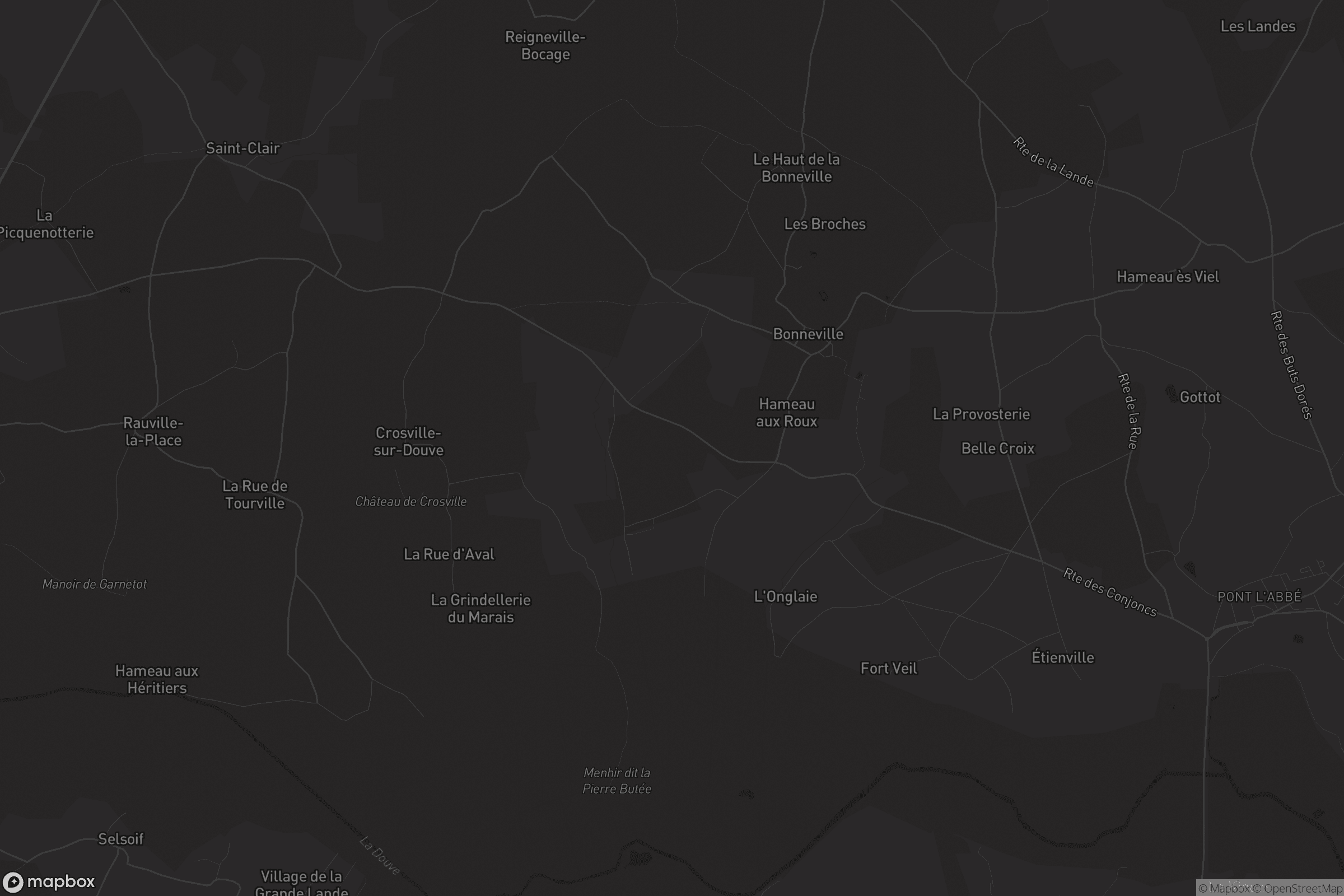 Carte de La Bonneville