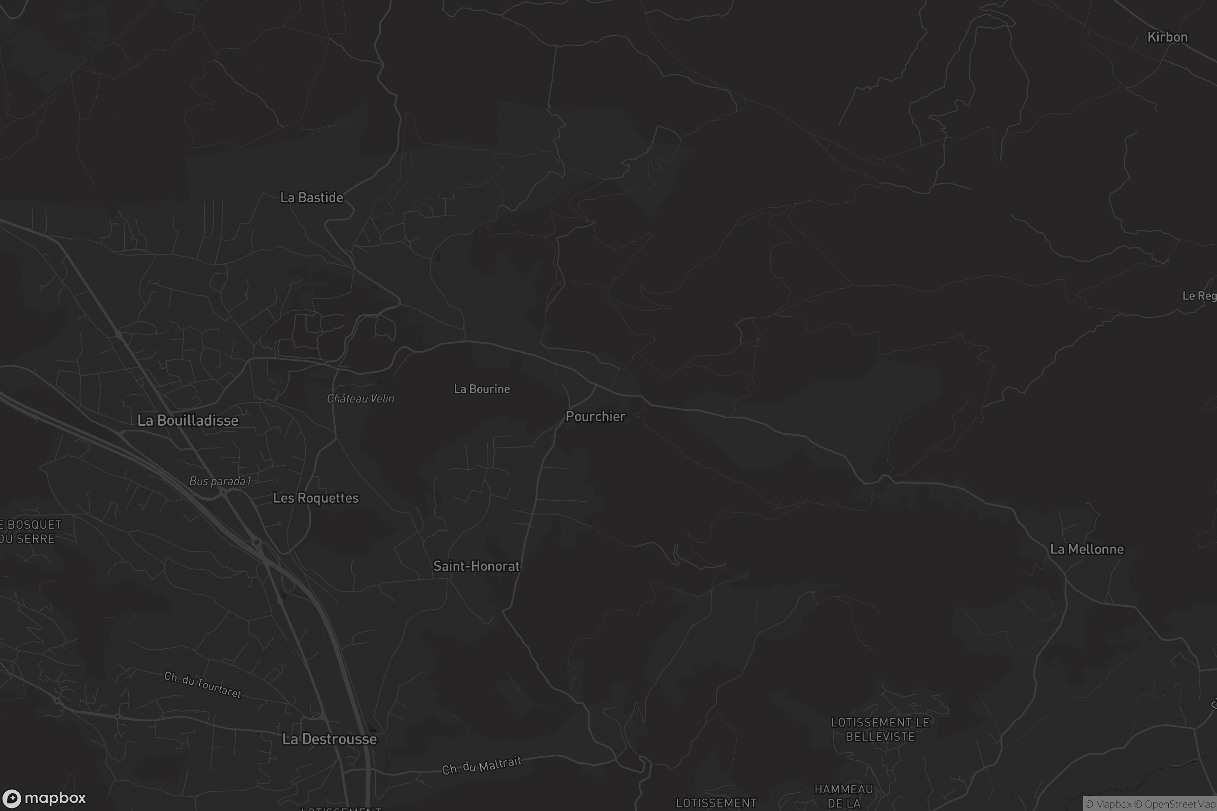 Carte de La Bouilladisse