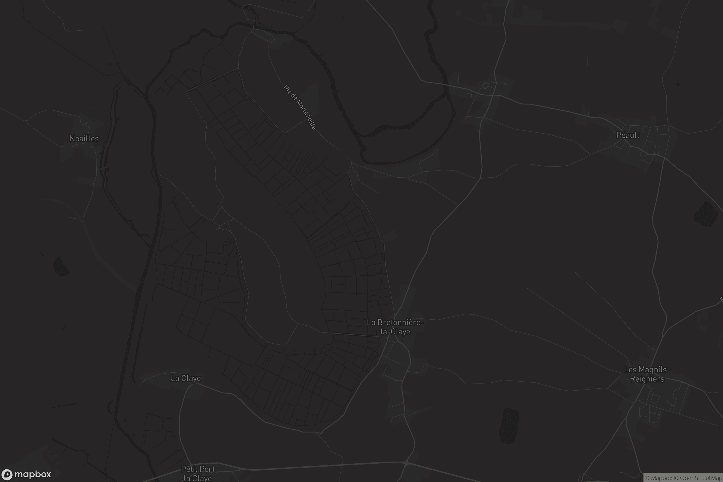 Carte de La Bretonnière