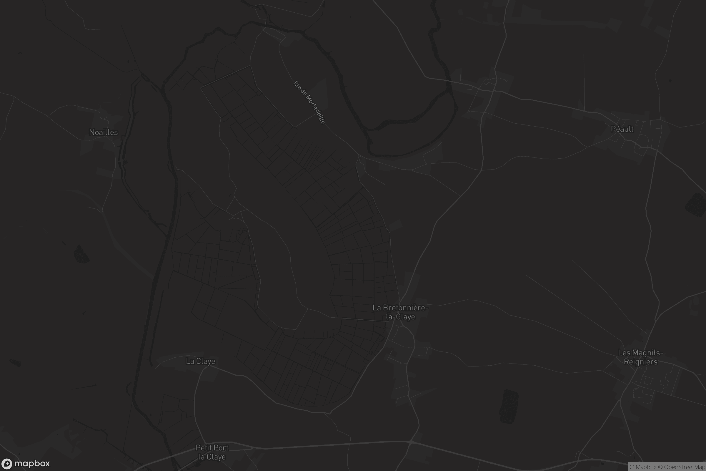 Carte de La Bretonnière-la-Claye