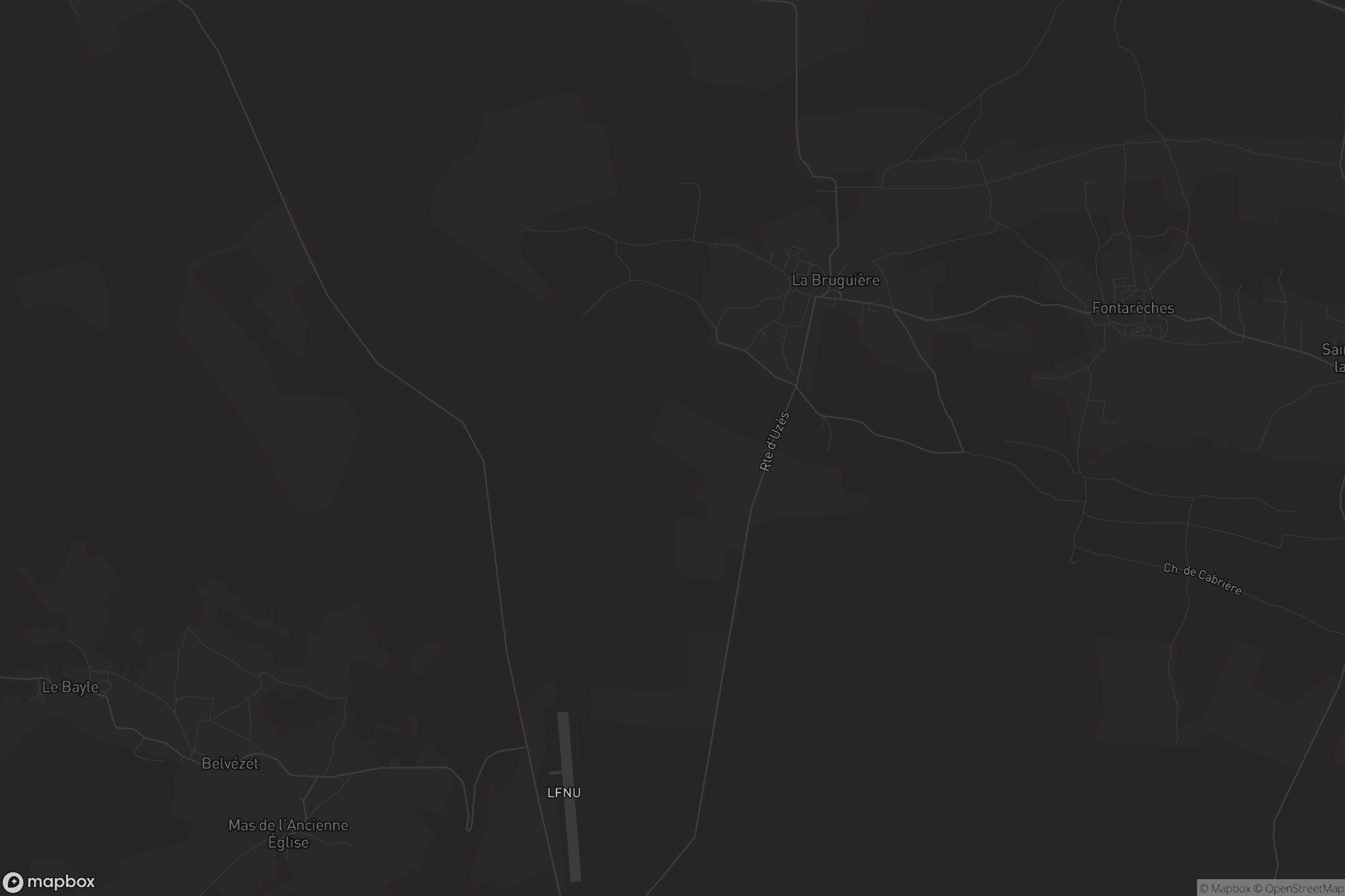 Carte de La Bruguière