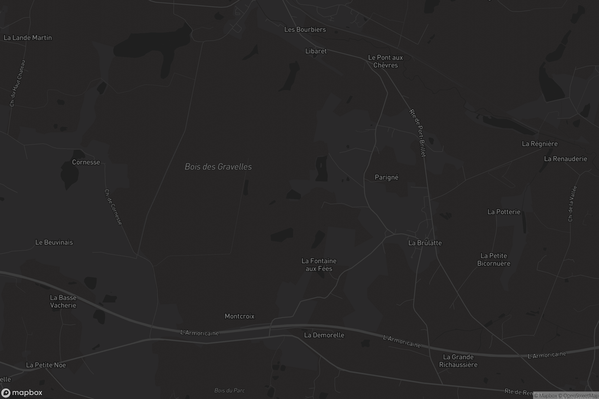 Carte de La Brûlatte