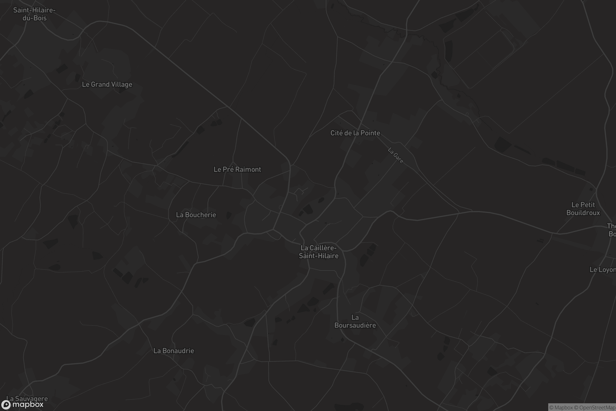 Carte de La Caillère-Saint-Hilaire