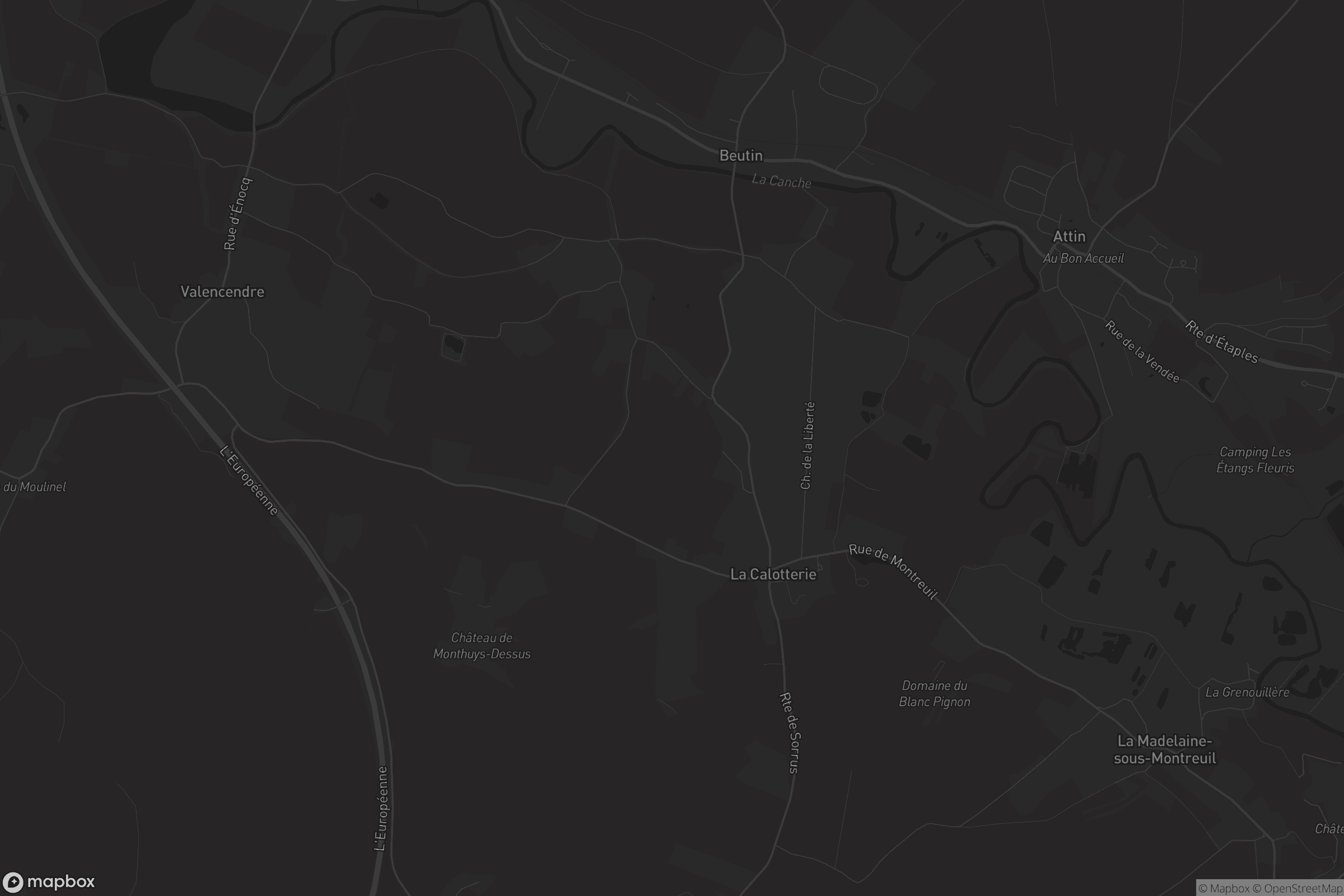 Carte de La Calotterie