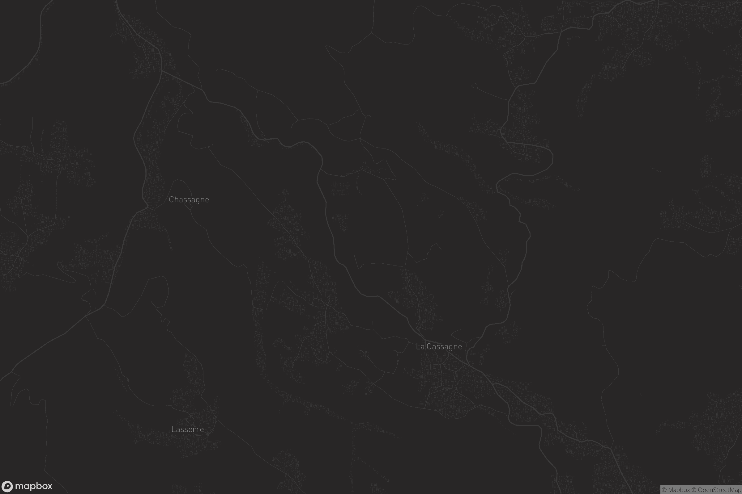 Carte de La Cassagne