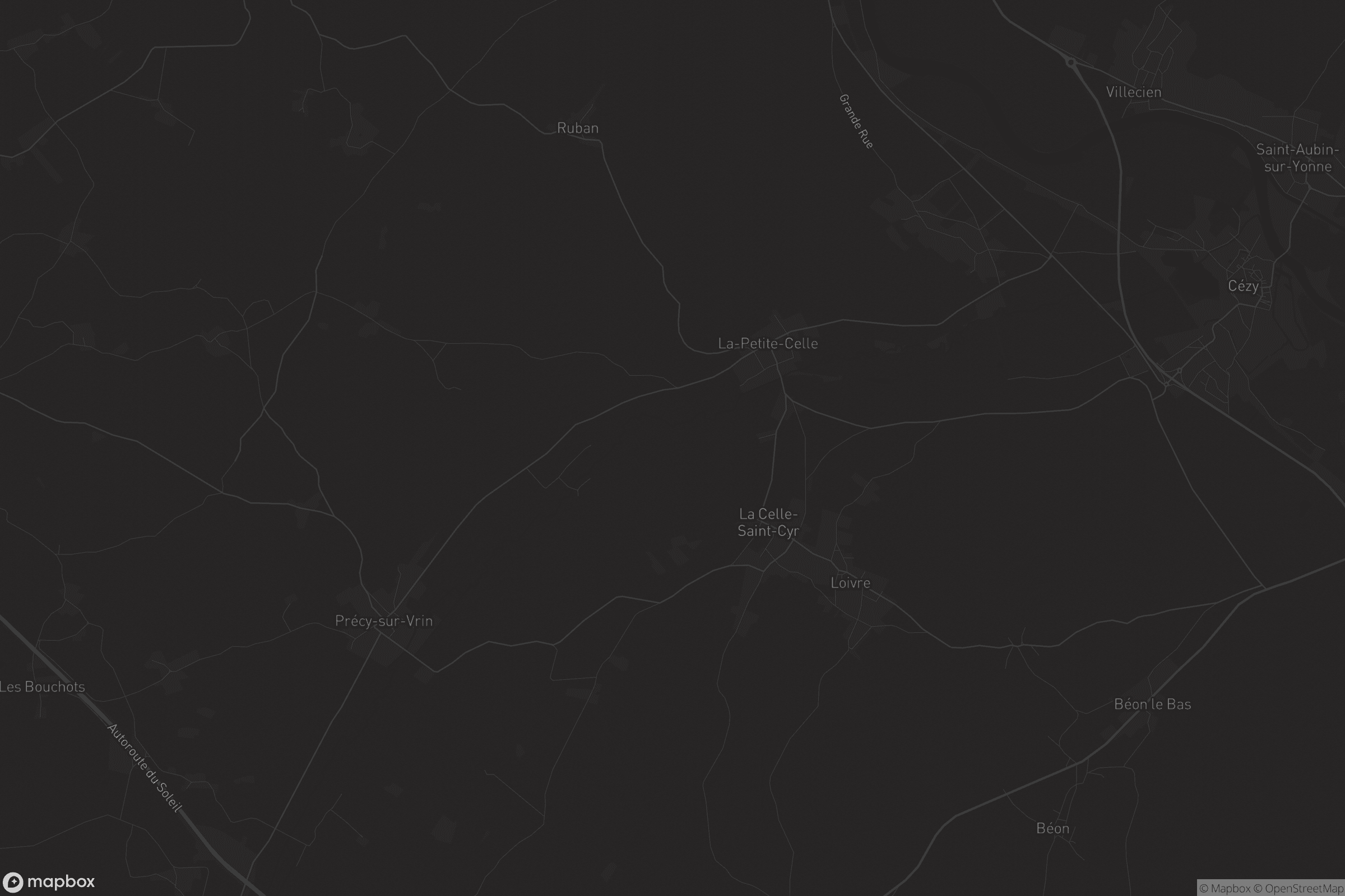 Carte de La Celle-Saint-Cyr