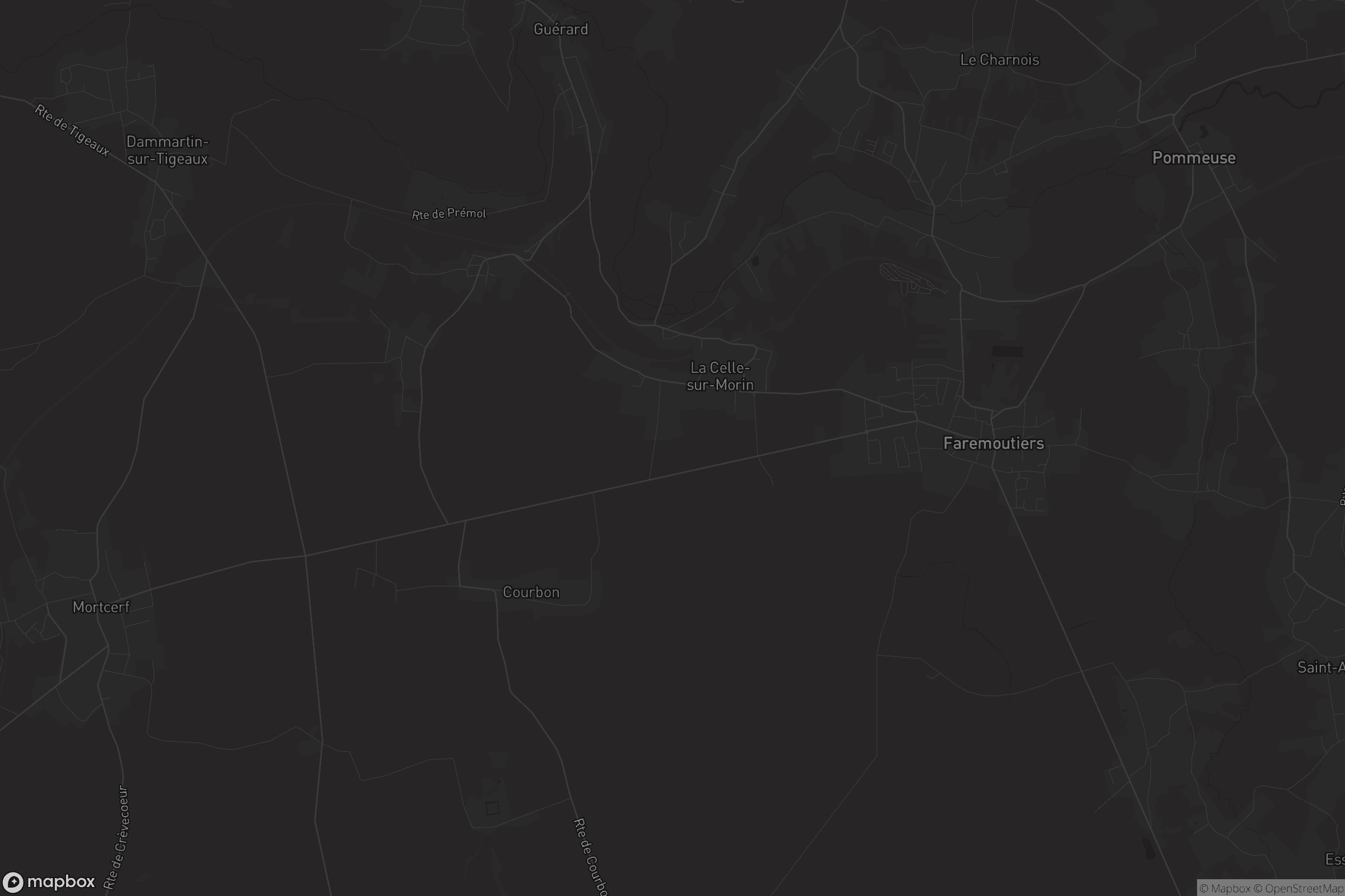 Carte de La Celle-sur-Morin