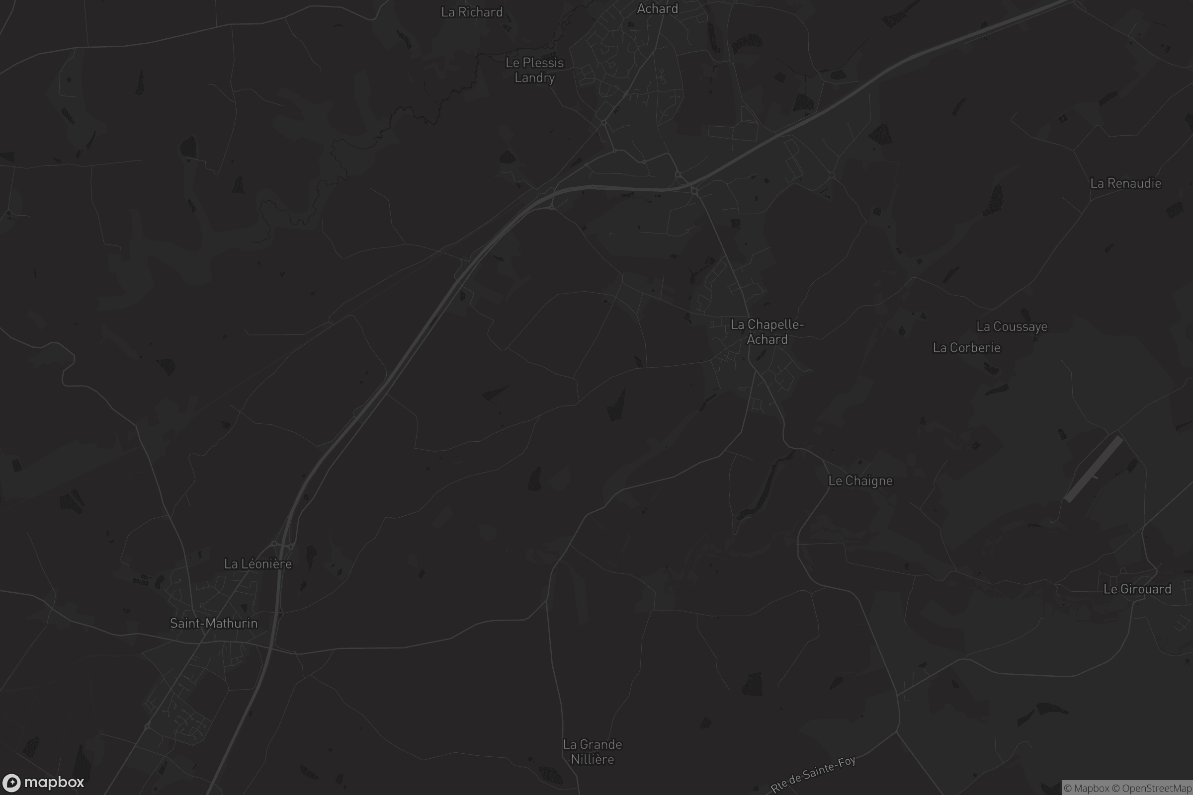 Carte de La Chapelle-Achard