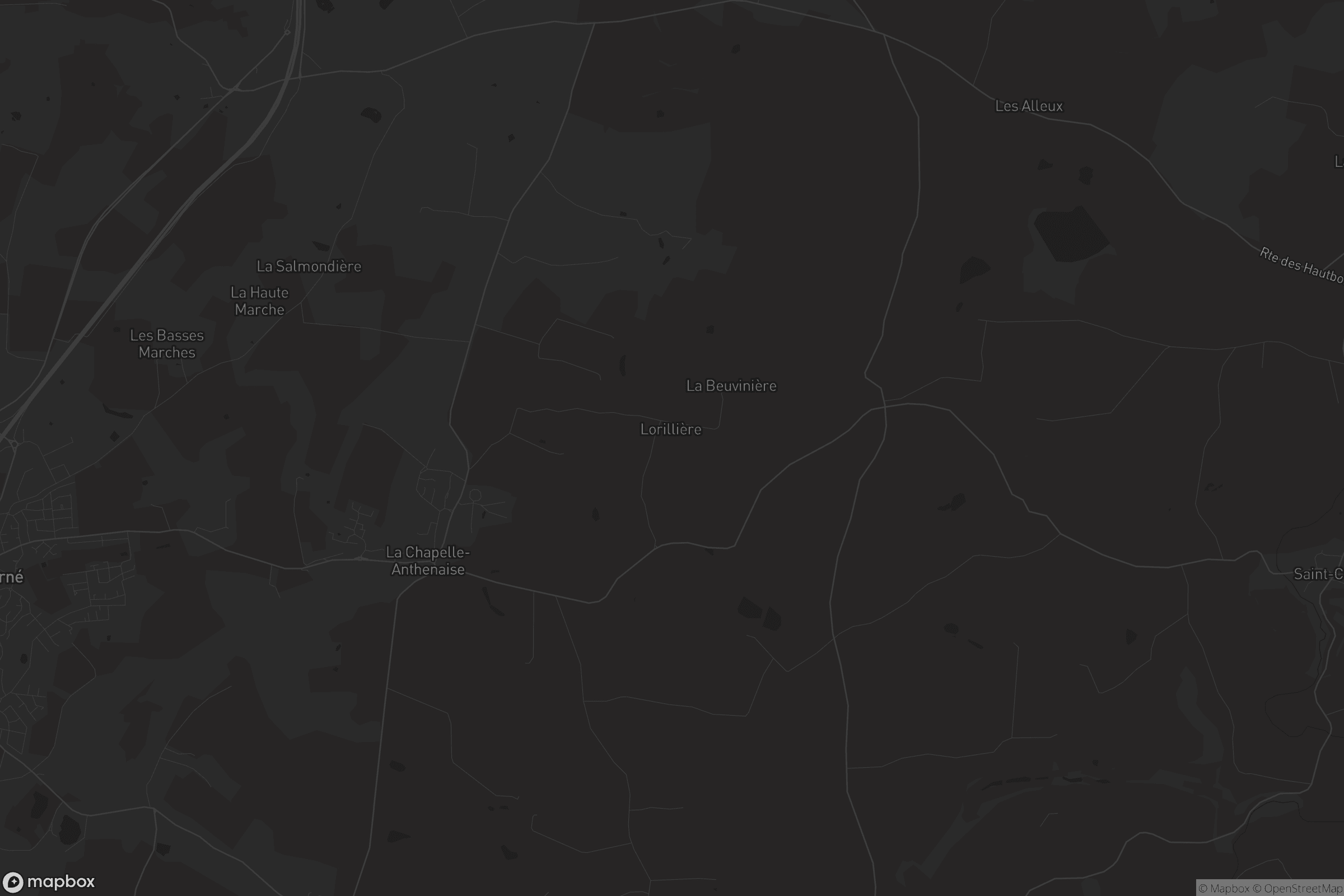 Carte de La Chapelle-Anthenaise